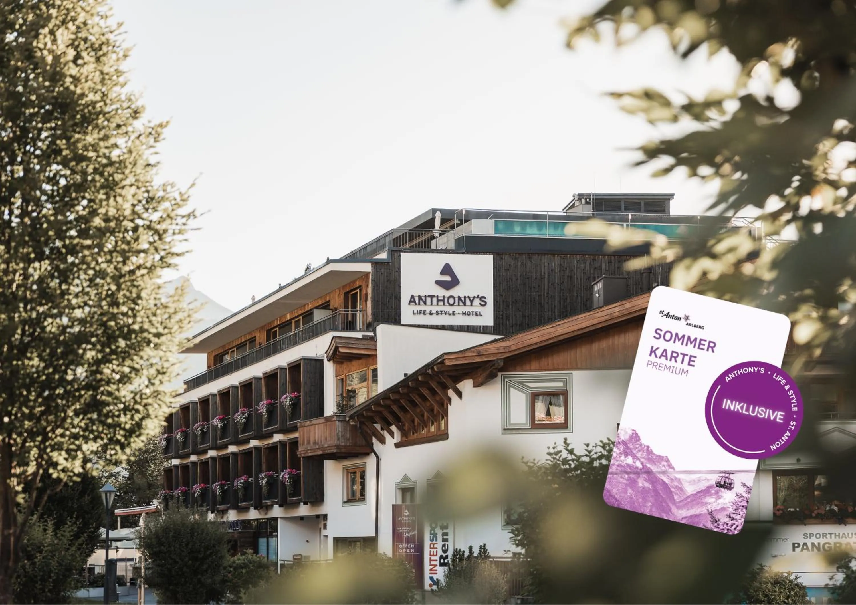 Property building in Anthony's Life&Style Hotel