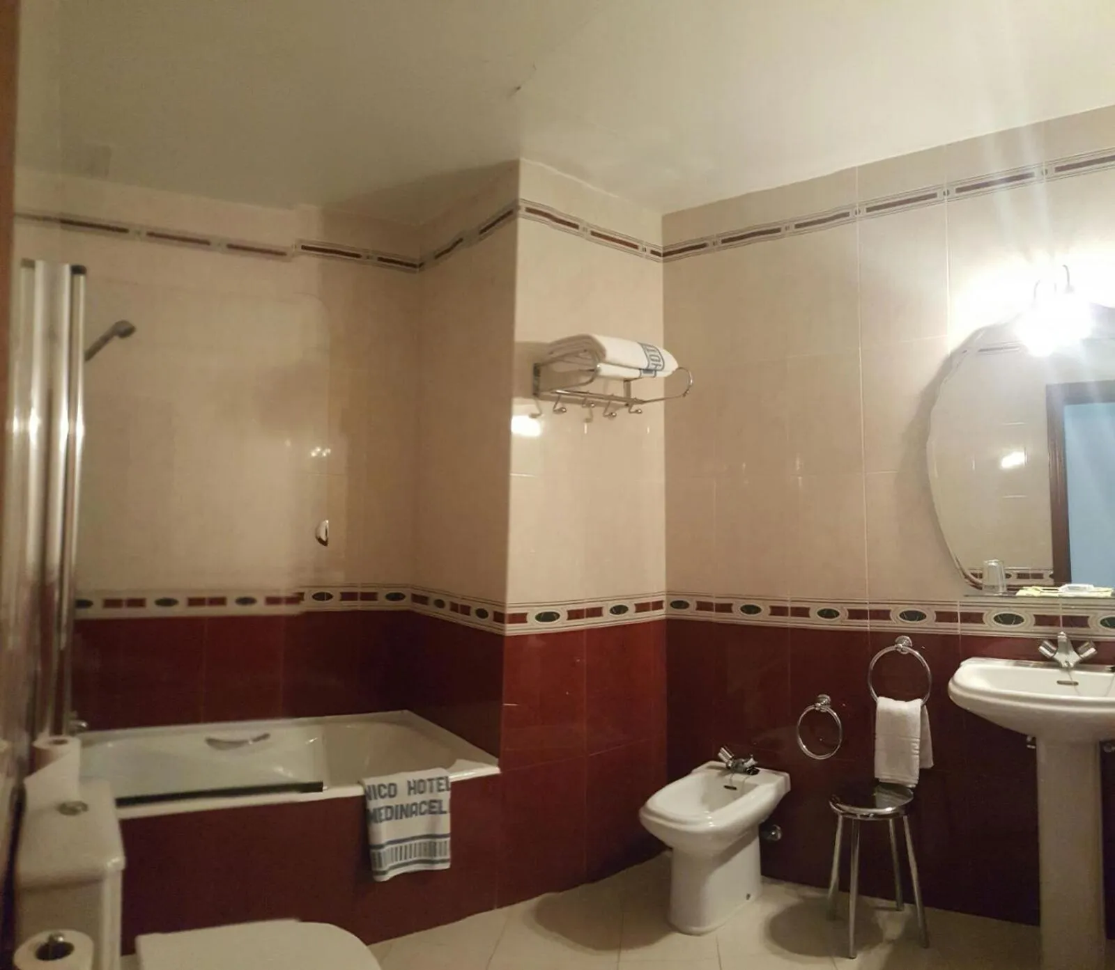 Bathroom in Hotel Nico