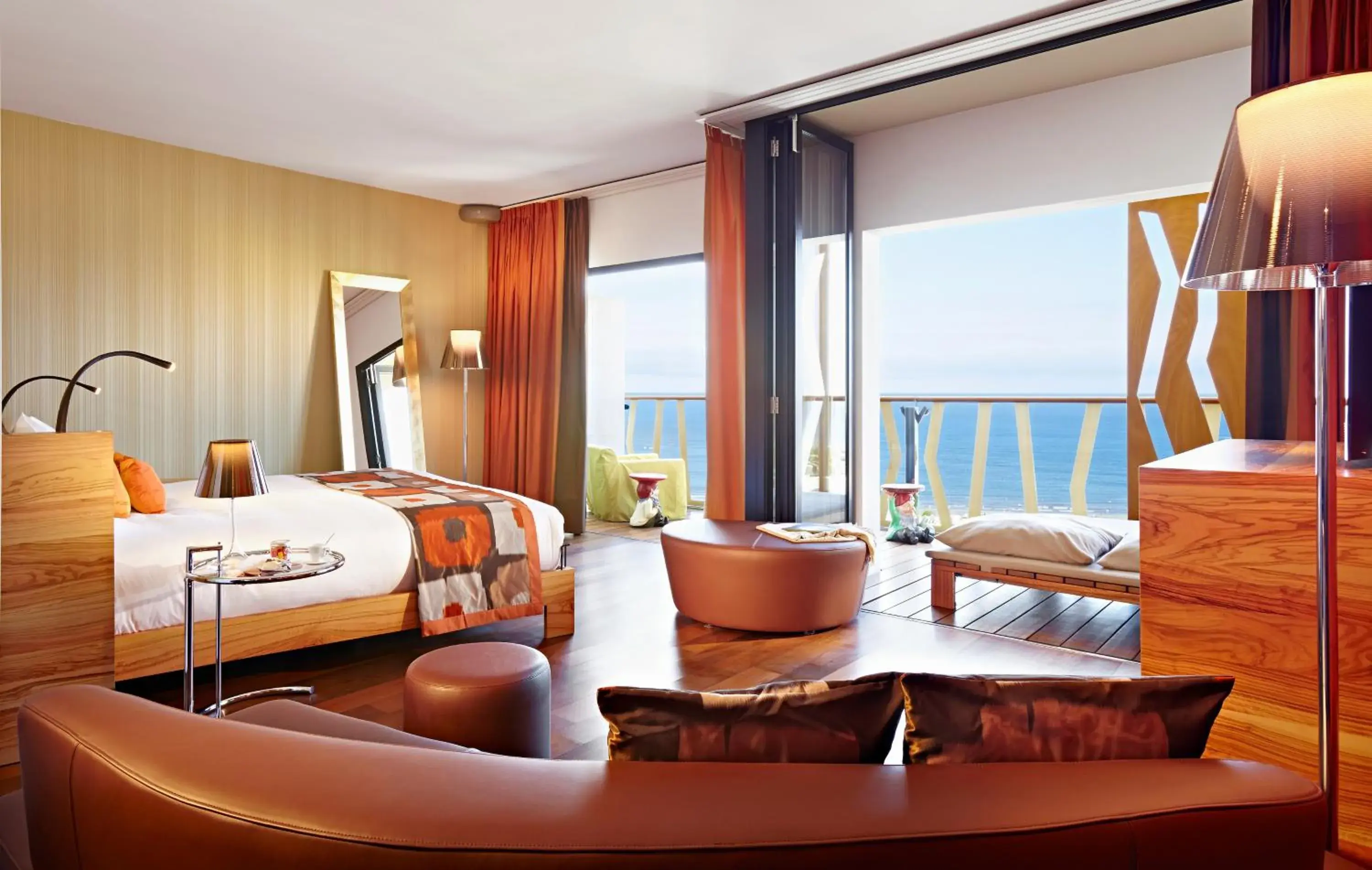 Junior Suite with Ocean View in Bohemia Suites & Spa - Adults Only Junior Suite with Ocean View in Bohemia Suites & Spa - Adults Only