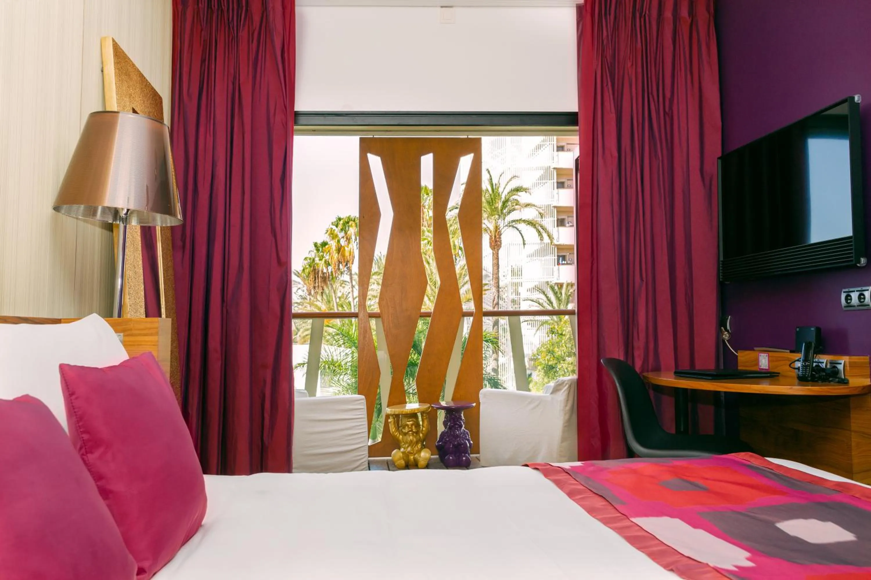 View (from property/room), Bed in Bohemia Suites & Spa - Adults Only