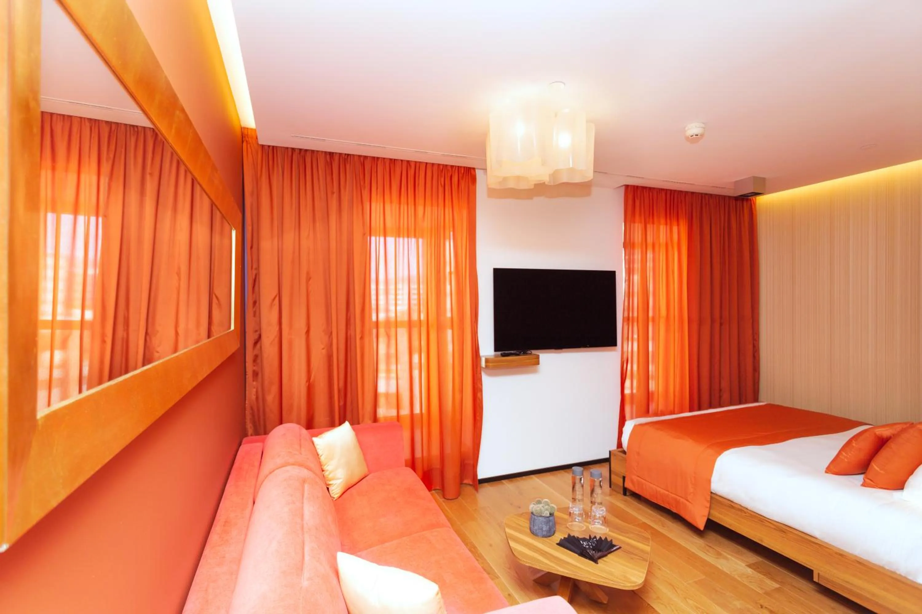 Bedroom, Bed in Bohemia Suites & Spa - Adults Only