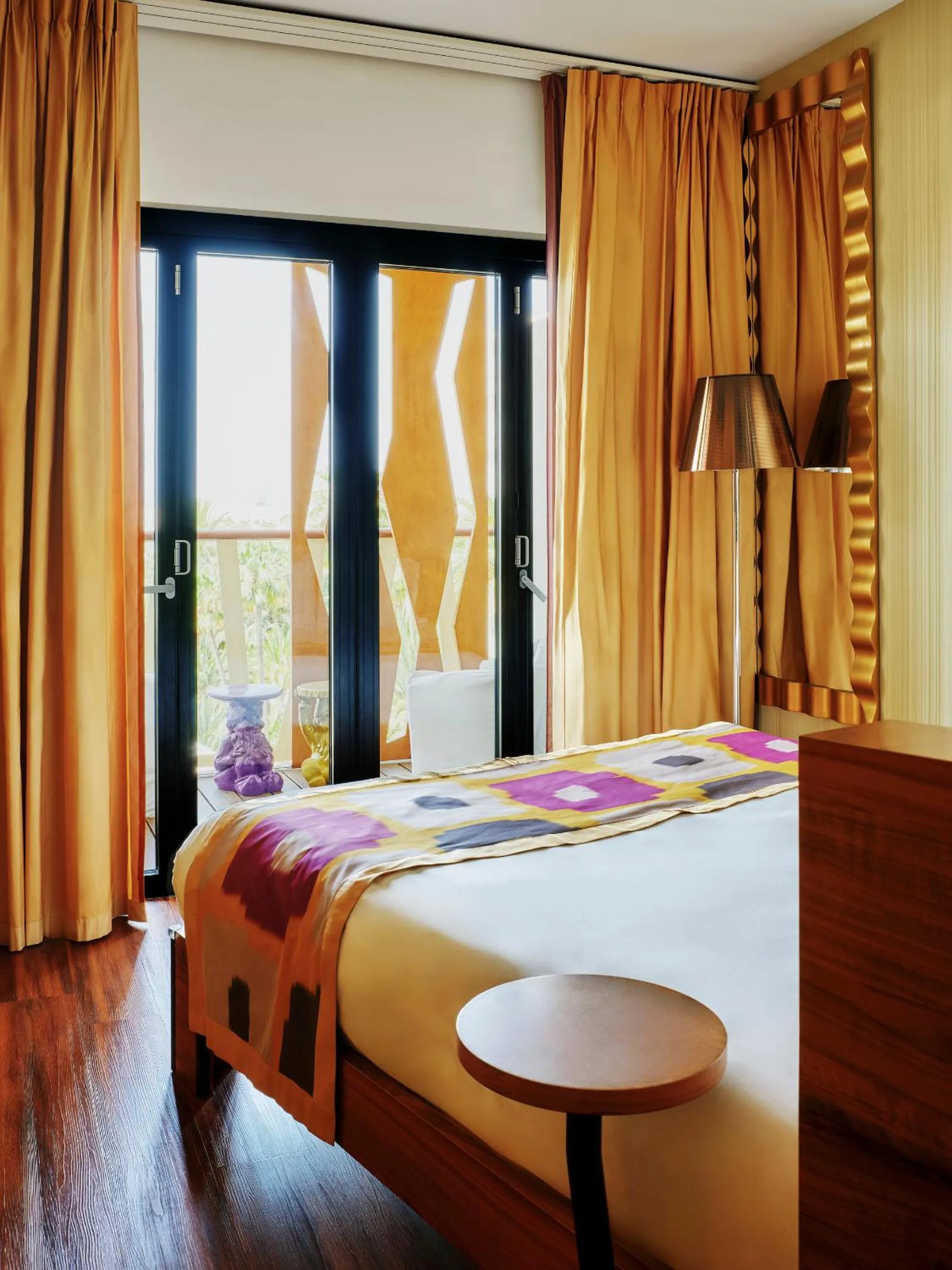 Bed in Bohemia Suites & Spa - Adults Only