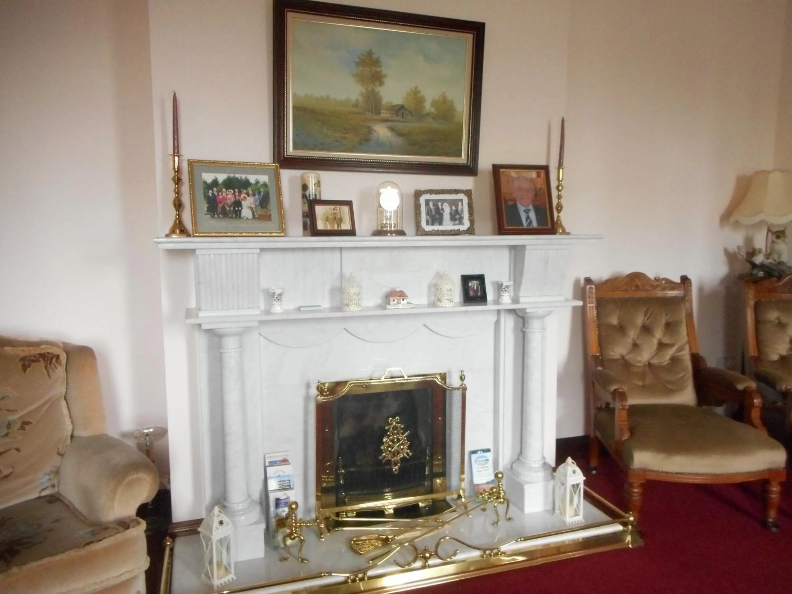 Communal lounge/ TV room in Springfield House B&B