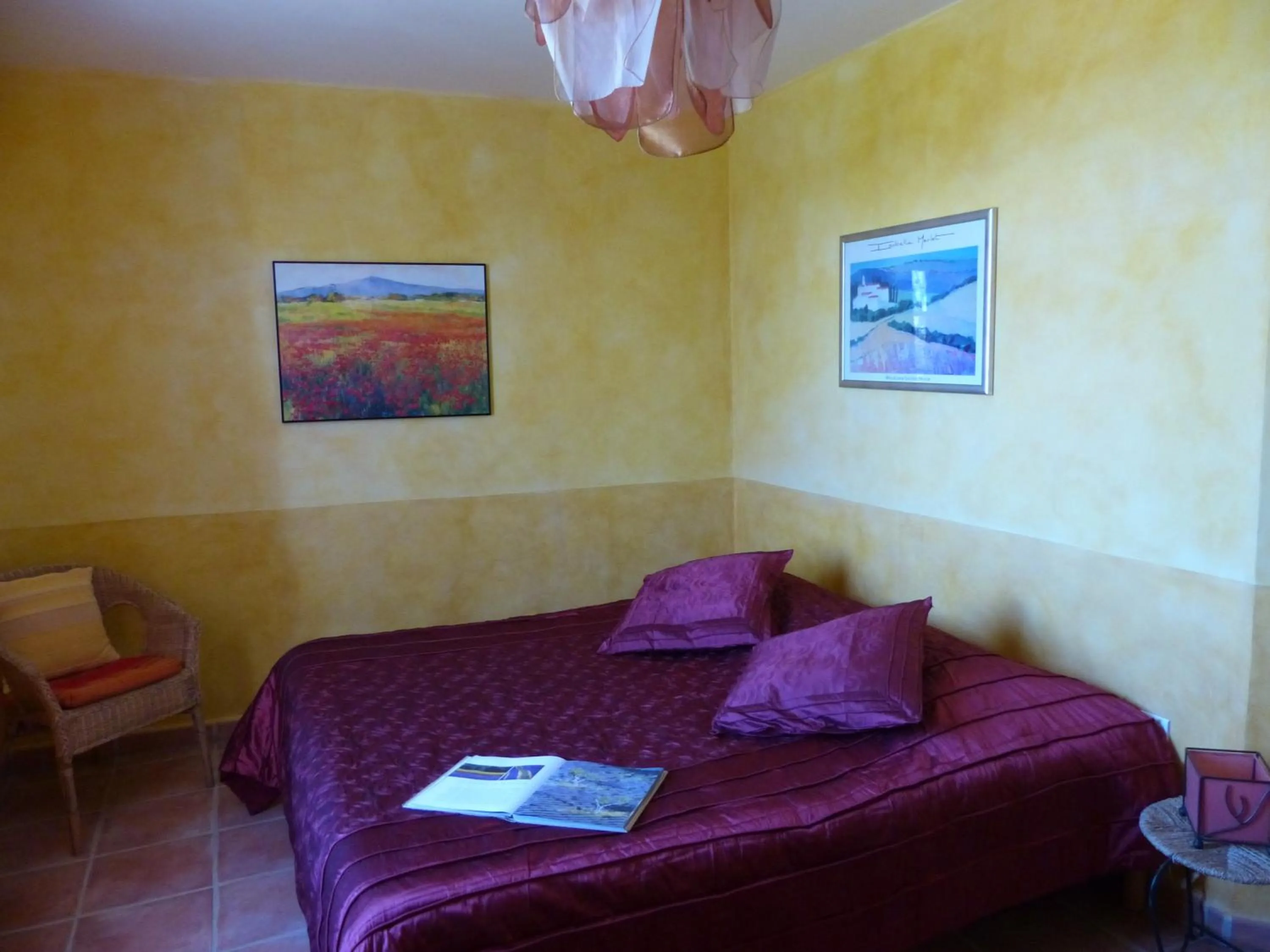 Bedroom, Bed in La Ferme du petit Ségriès Bed and Breakfast