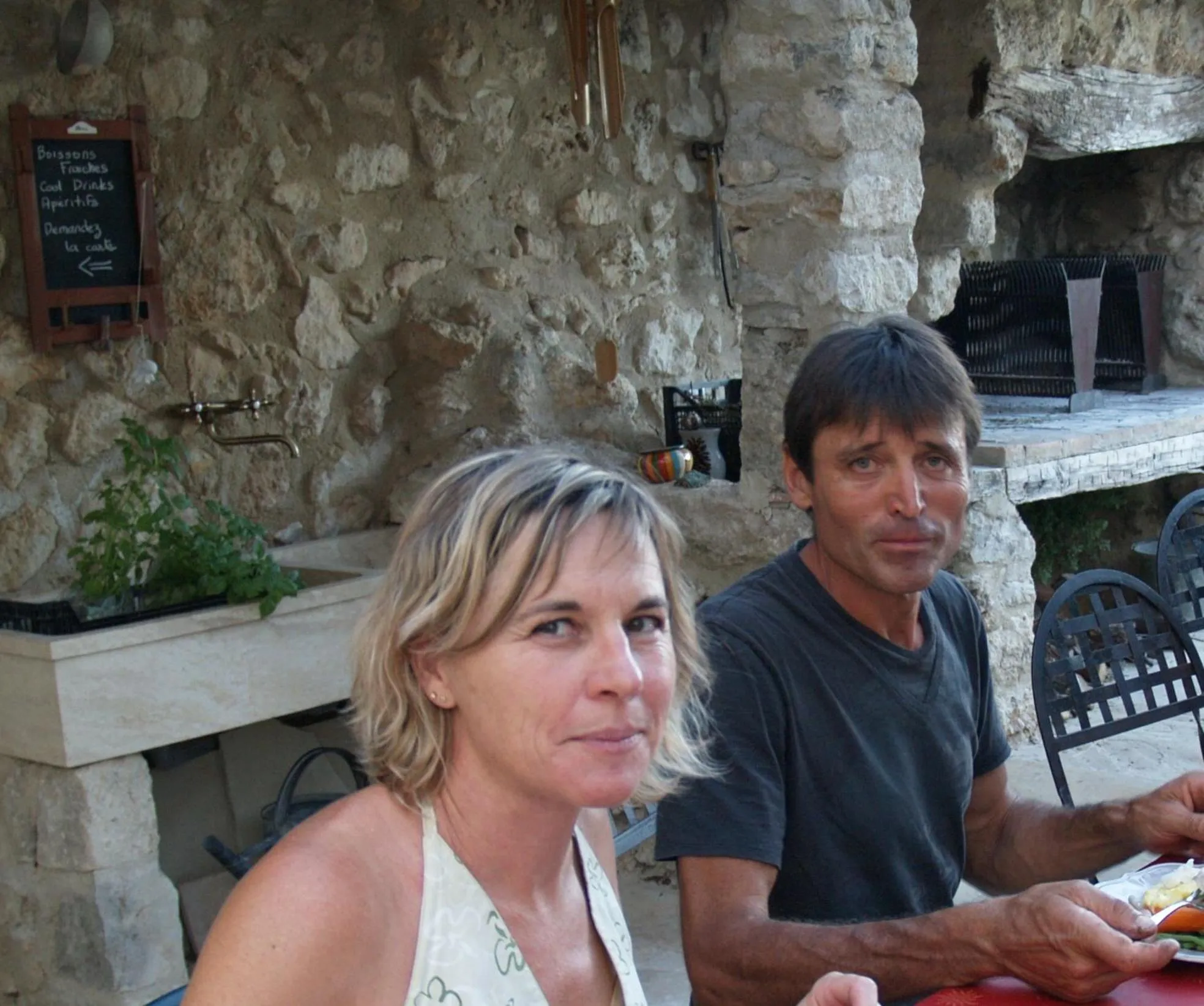 People in La Ferme du petit Ségriès Bed and Breakfast