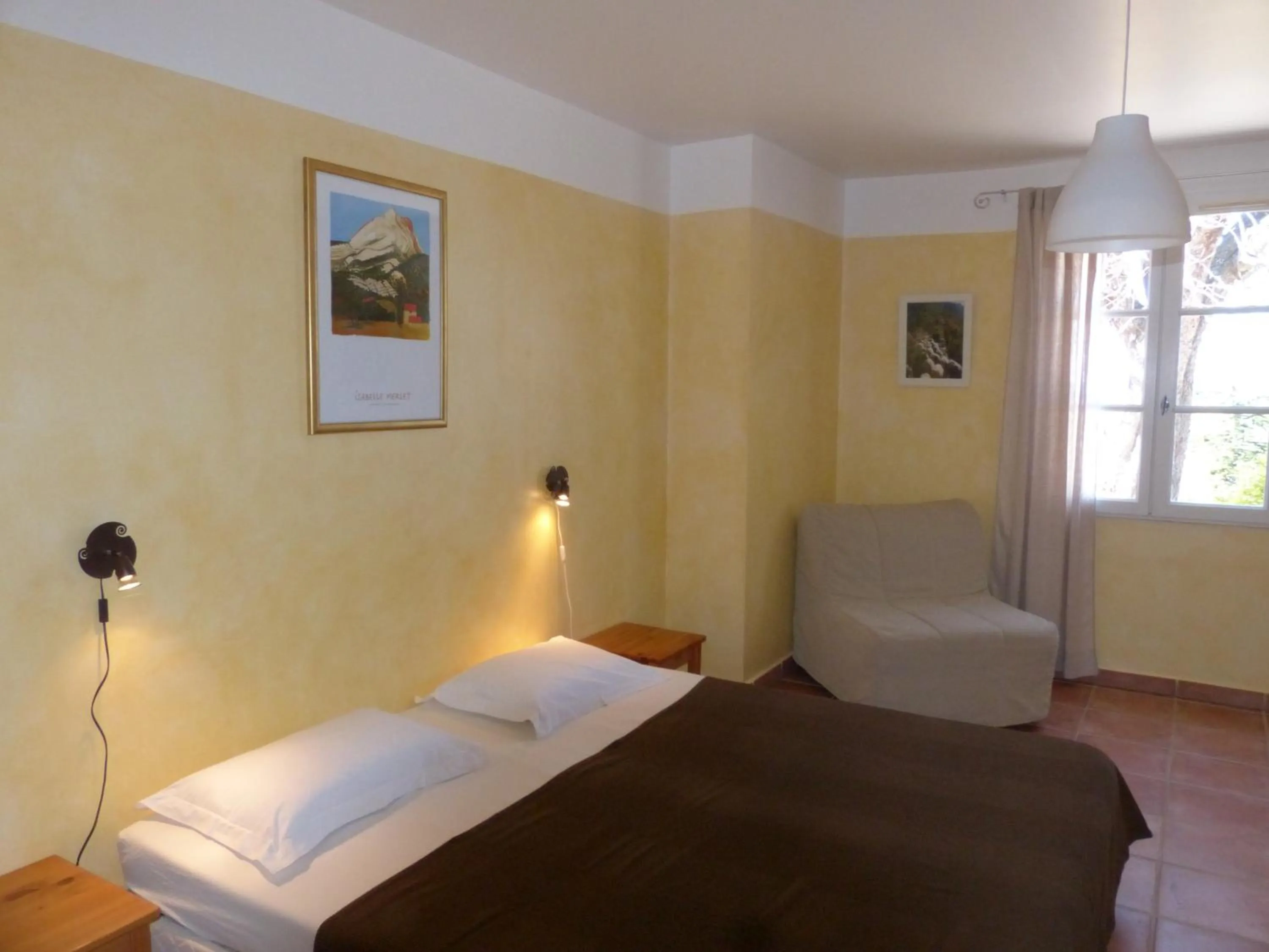 Bedroom, Bed in La Ferme du petit Ségriès Bed and Breakfast