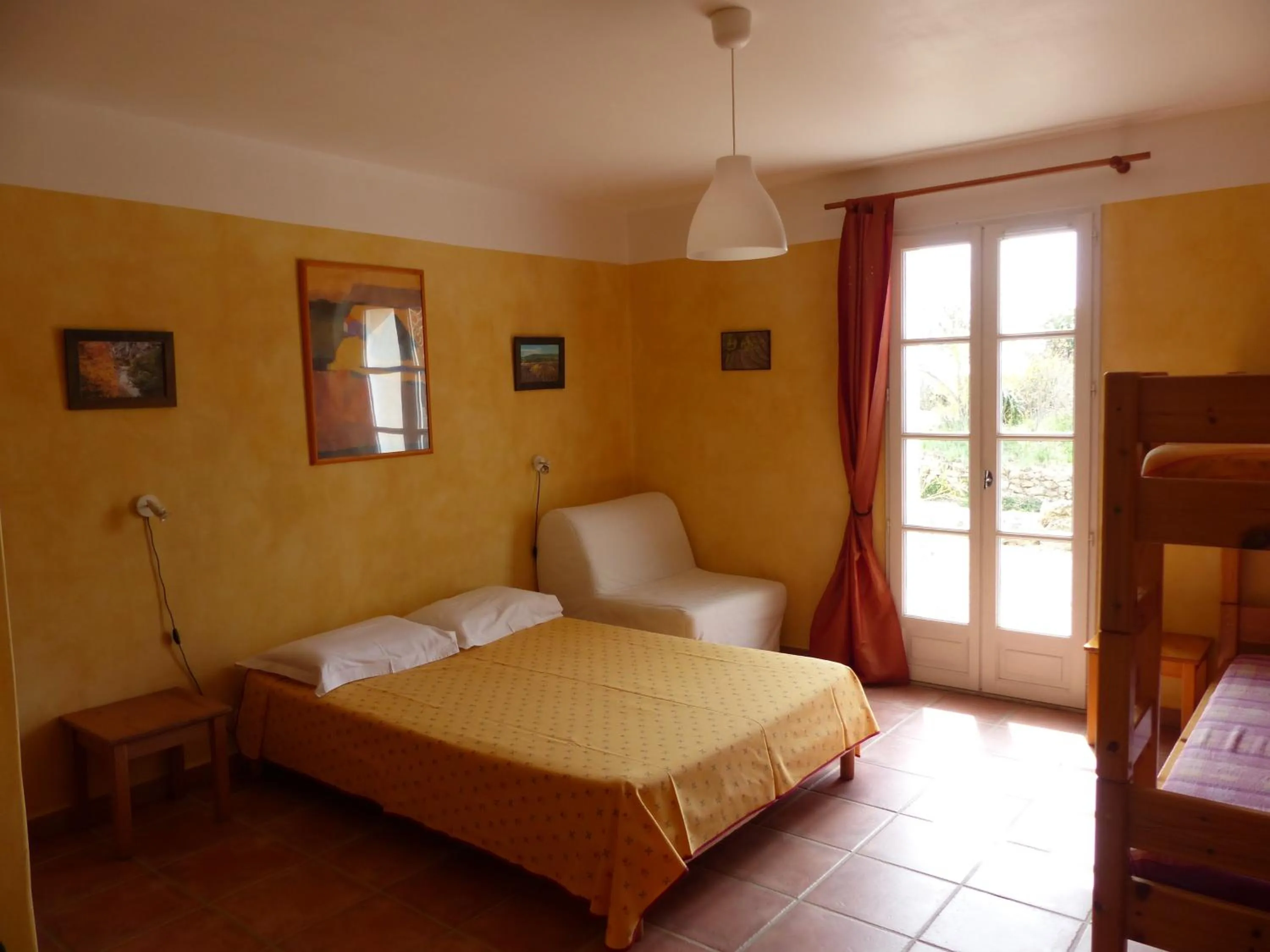 Bedroom, Bed in La Ferme du petit Ségriès Bed and Breakfast