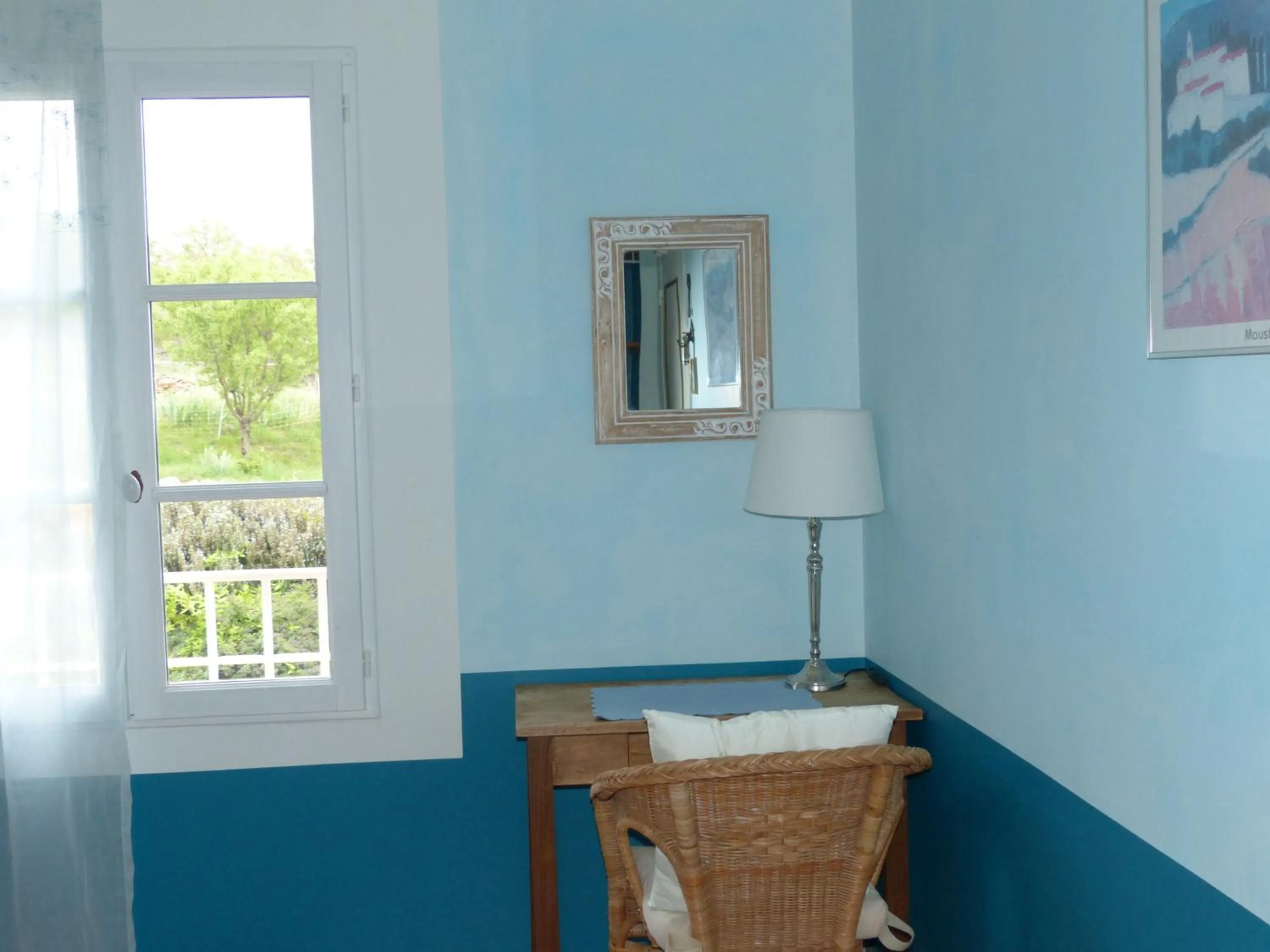 Bedroom in La Ferme du petit Ségriès Bed and Breakfast