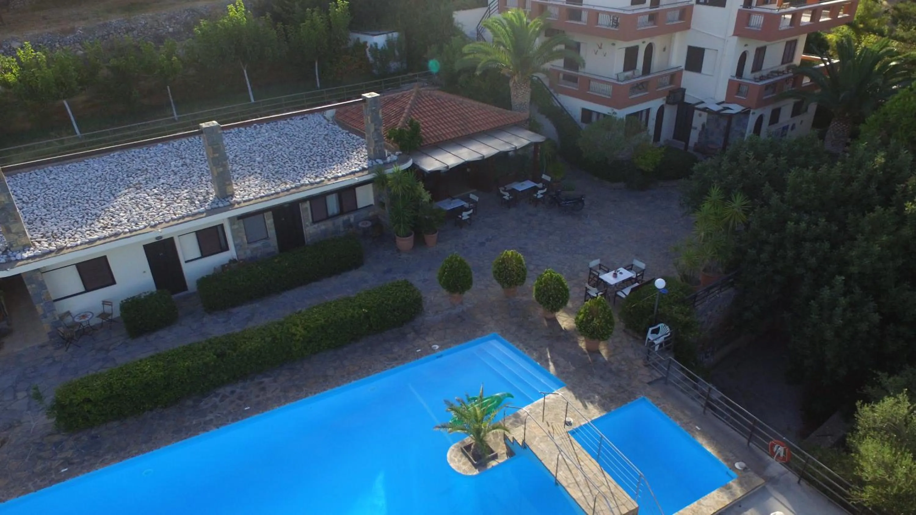 Bird's eye view in Golden Apartments