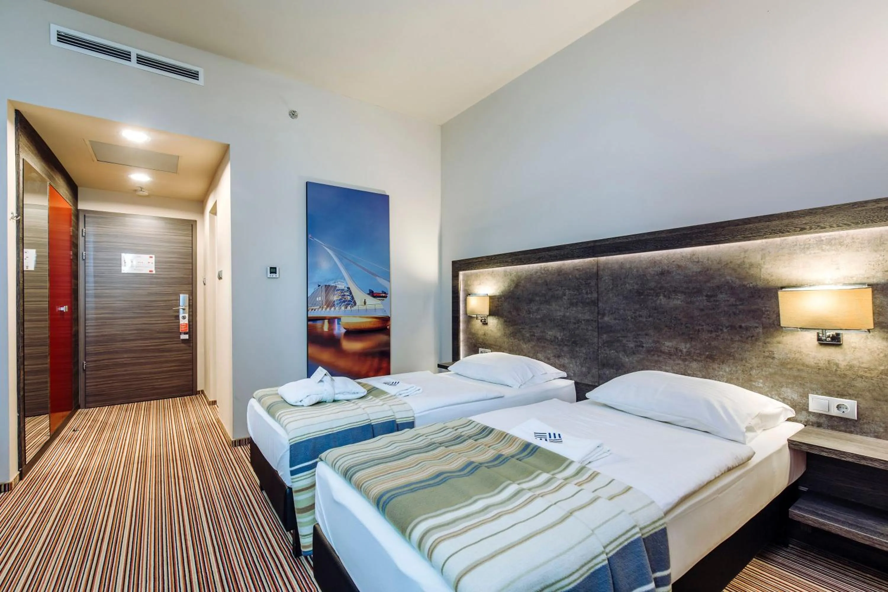 Bed in ETO Park Hotel Business & Stadium