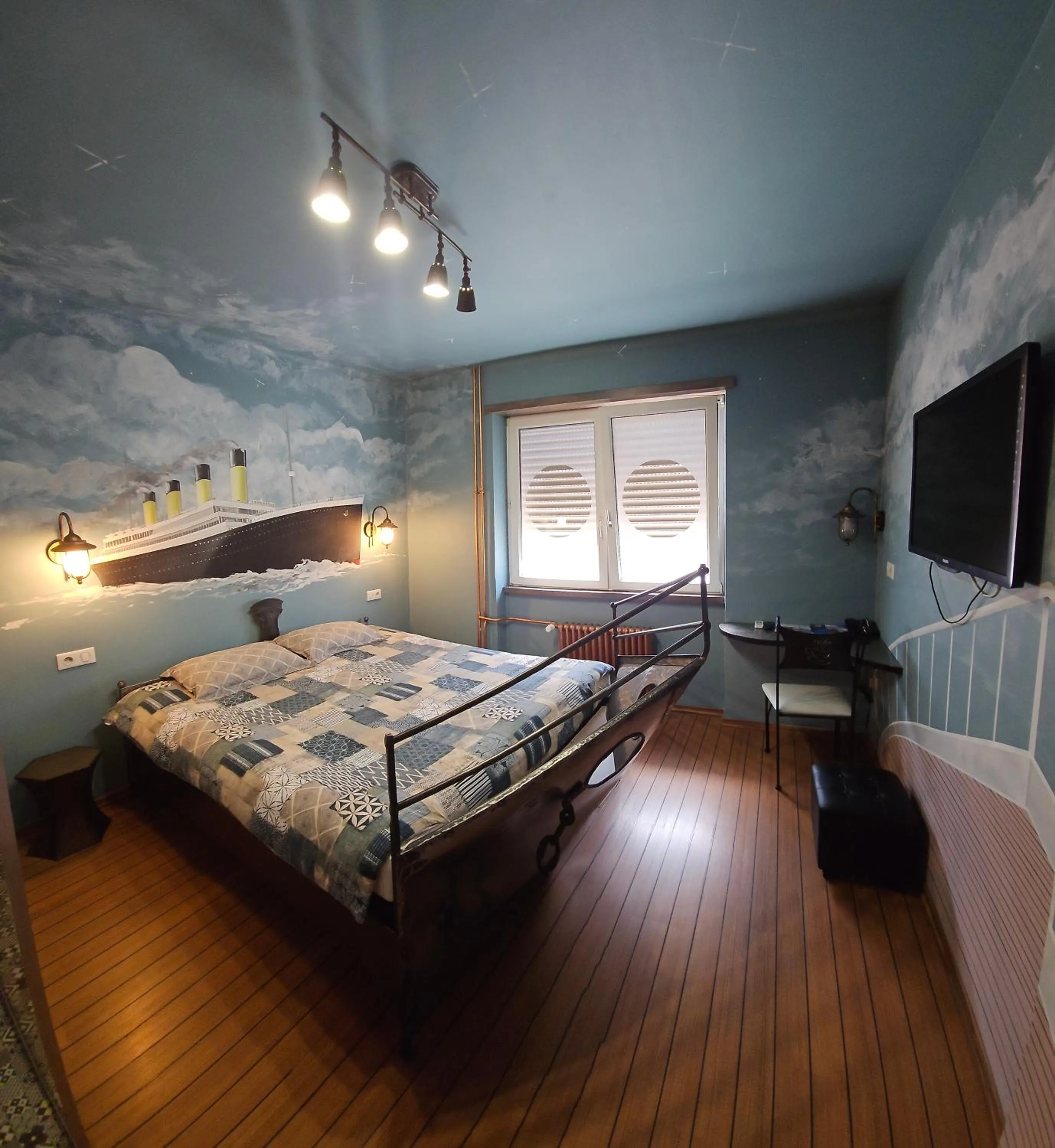 Bed in Hotel Champ Alsace