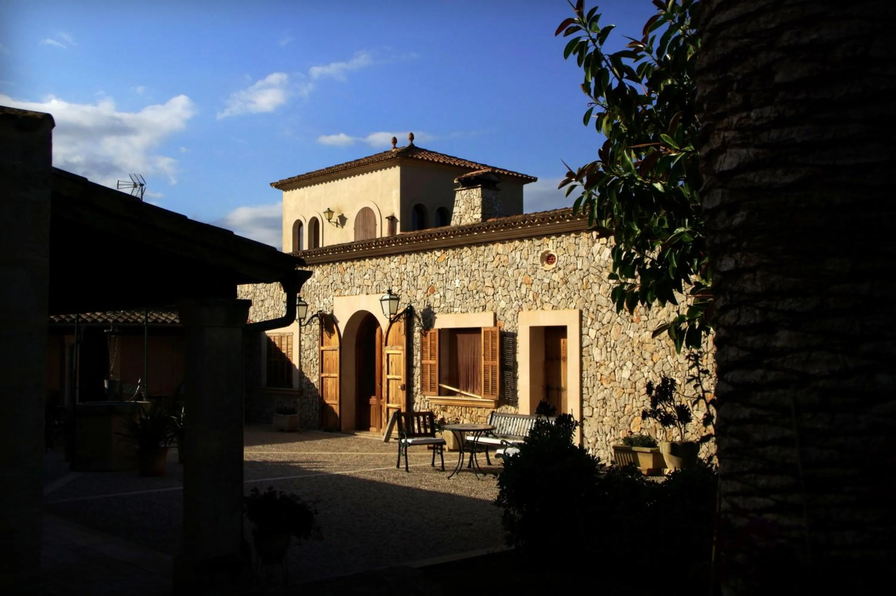 Patio in Aumallia Hotel & Spa