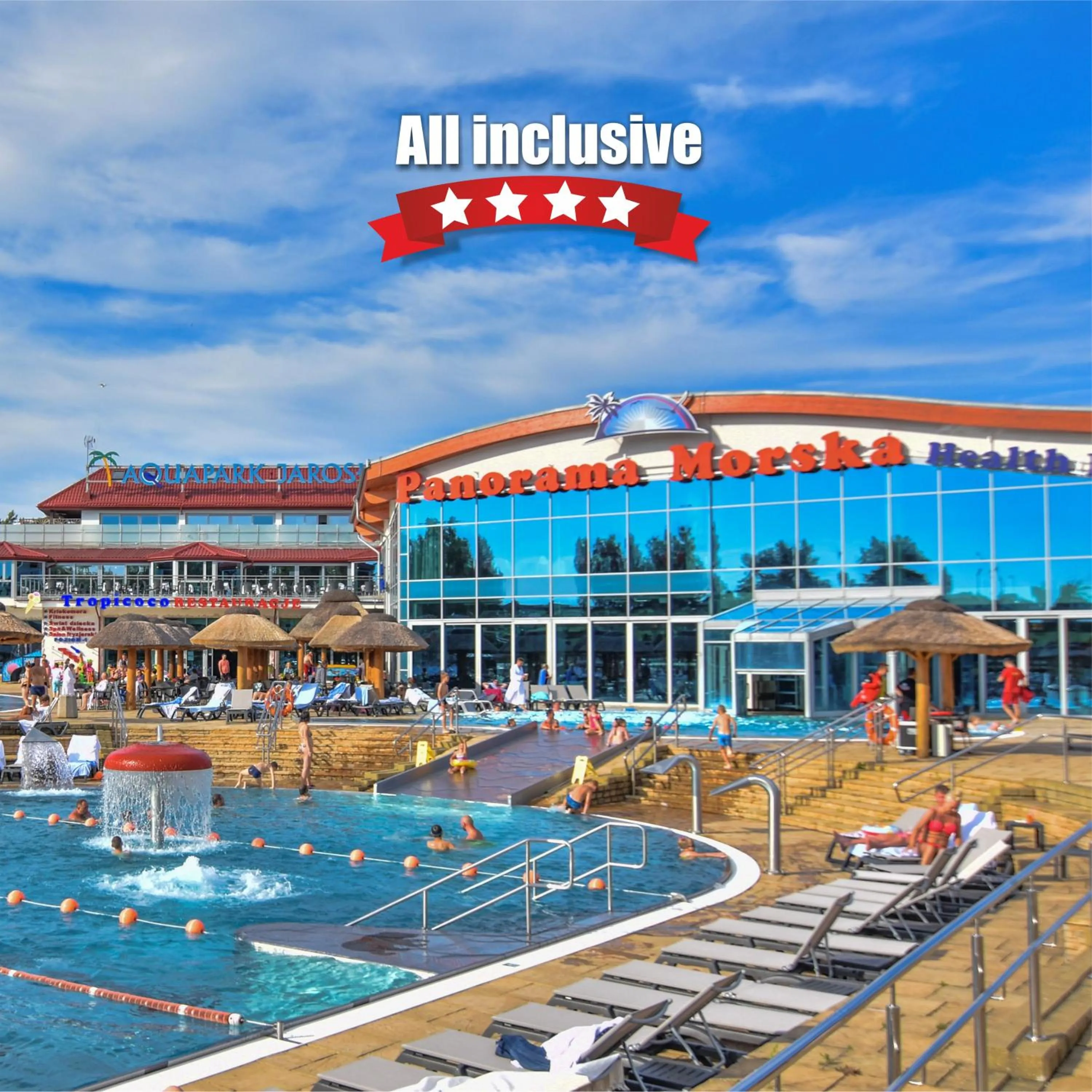 Property building in Aquapark Health Resort & Medical SPA Panorama Morska All Inclusive