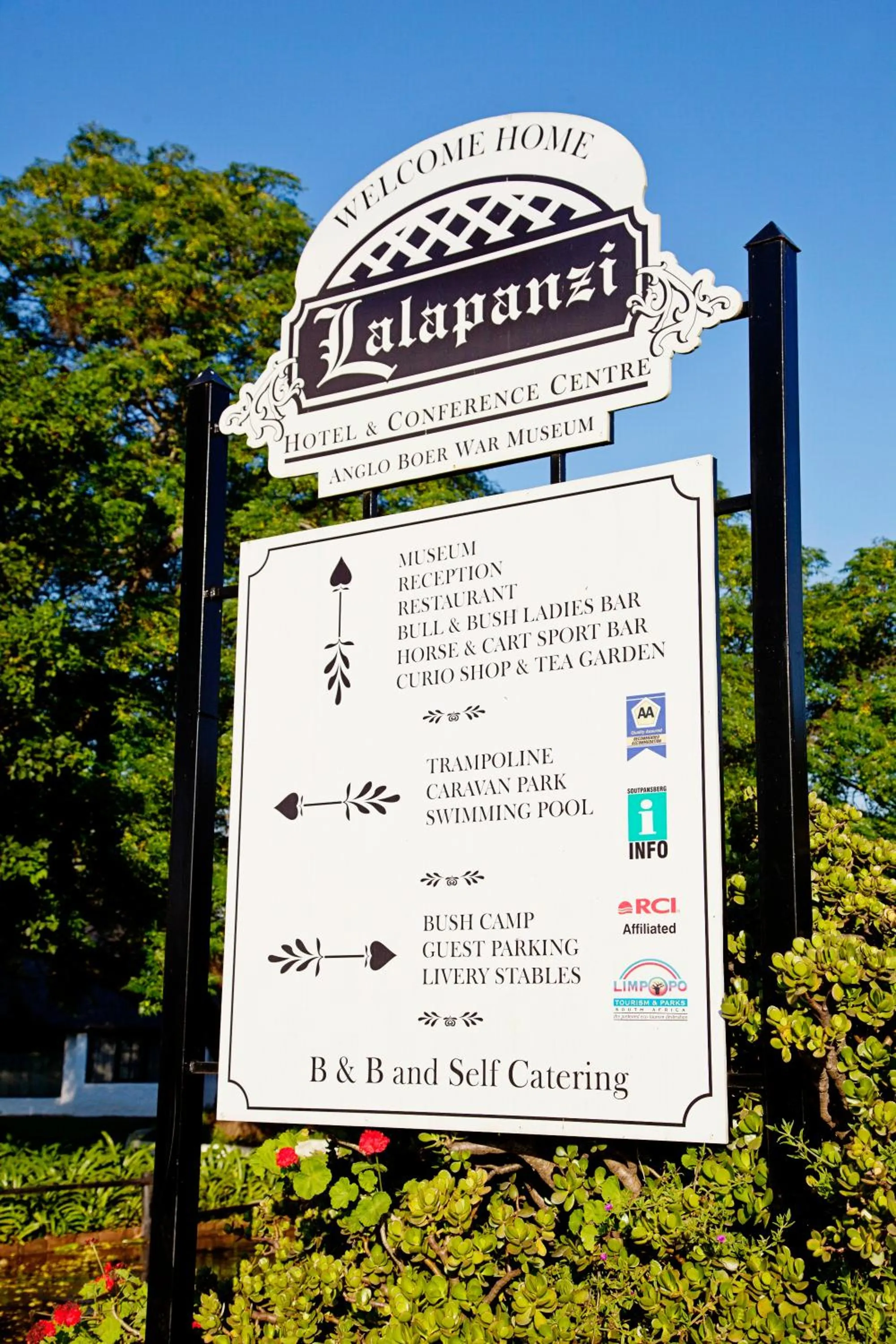 Logo/Certificate/Sign in Lalapanzi Hotel & Conference Centre