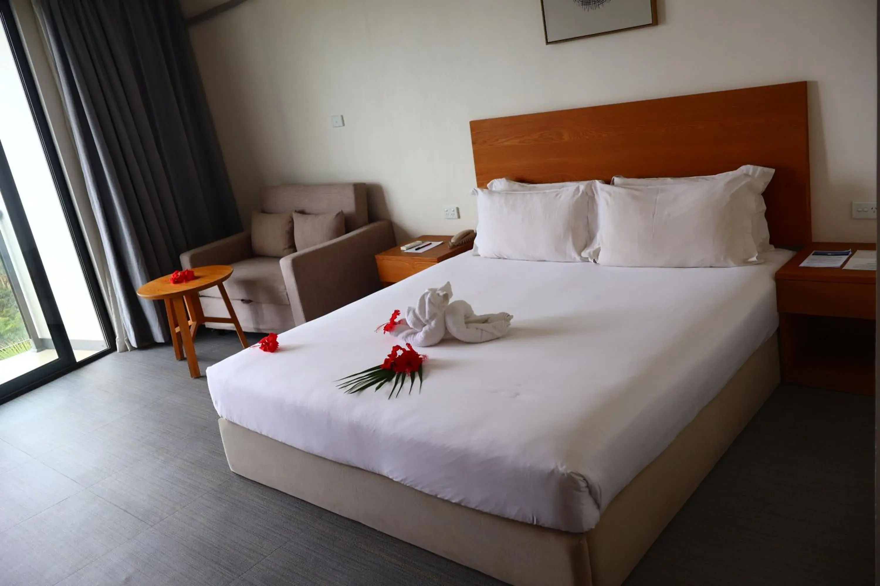 King Room with Bay View in Nalagi Hotel King Room with Bay View in Nalagi Hotel