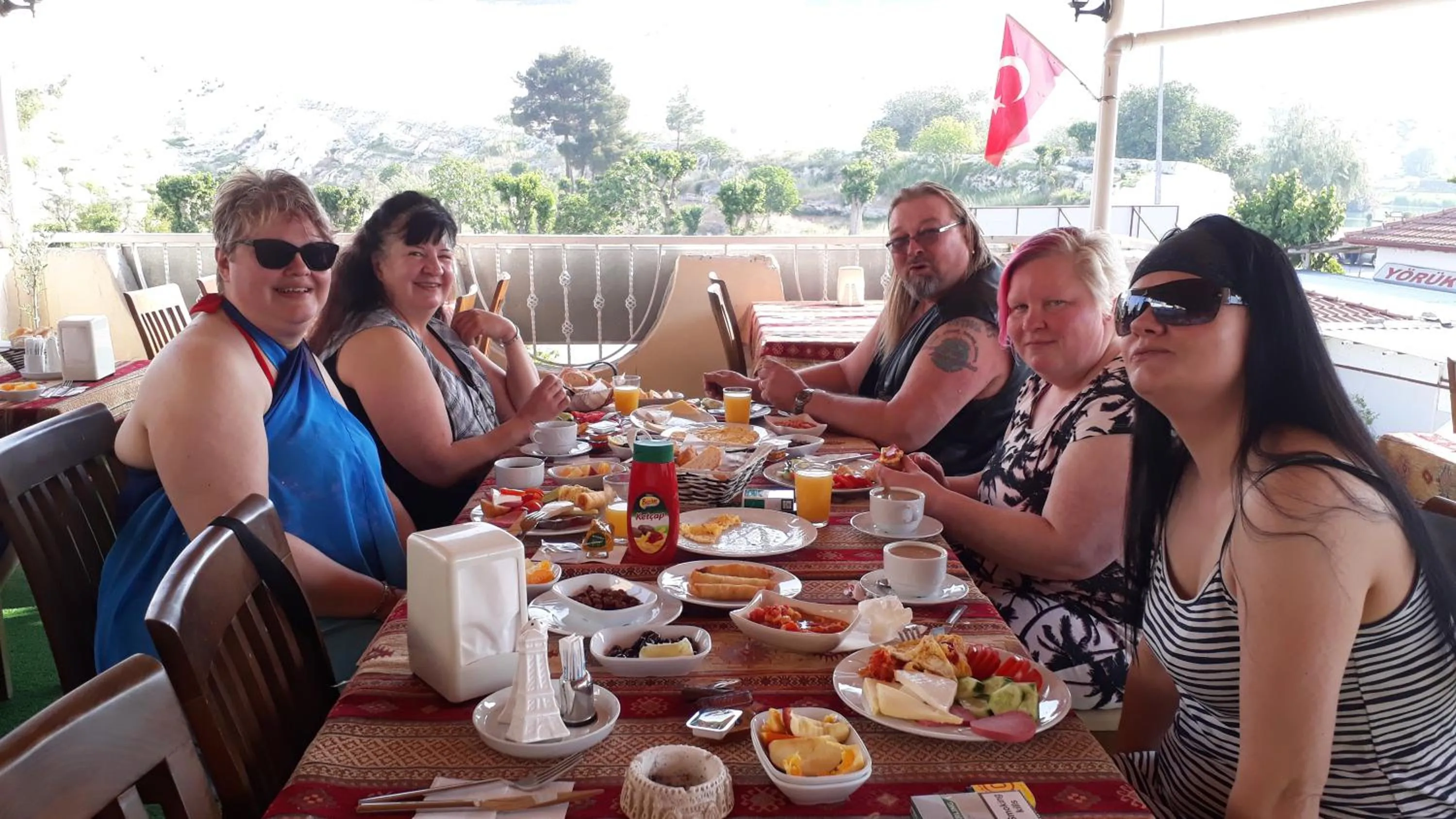 Breakfast in Alida Hotel Pamukkale