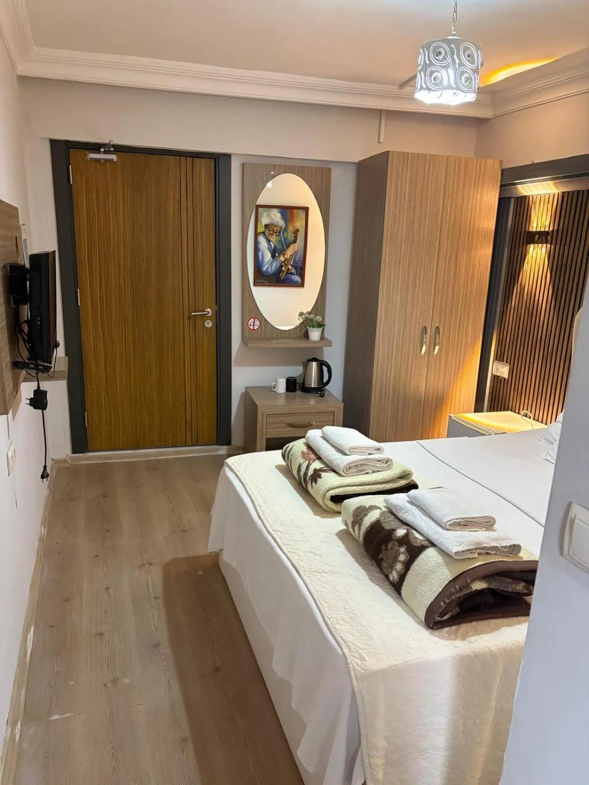 Bed in Alida Hotel Pamukkale