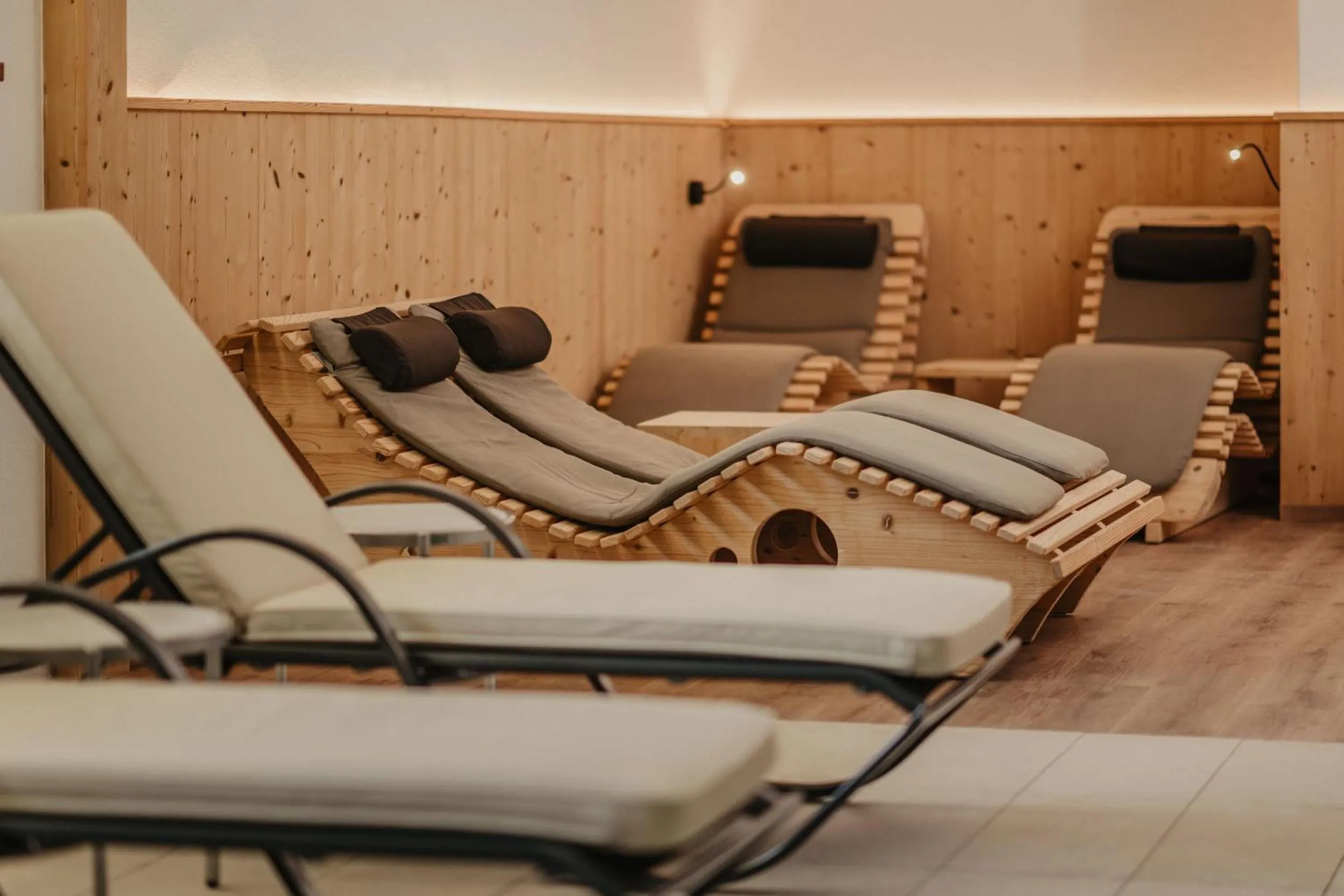 Spa and wellness centre/facilities in Hotel Castel Oswald von Wolkenstein