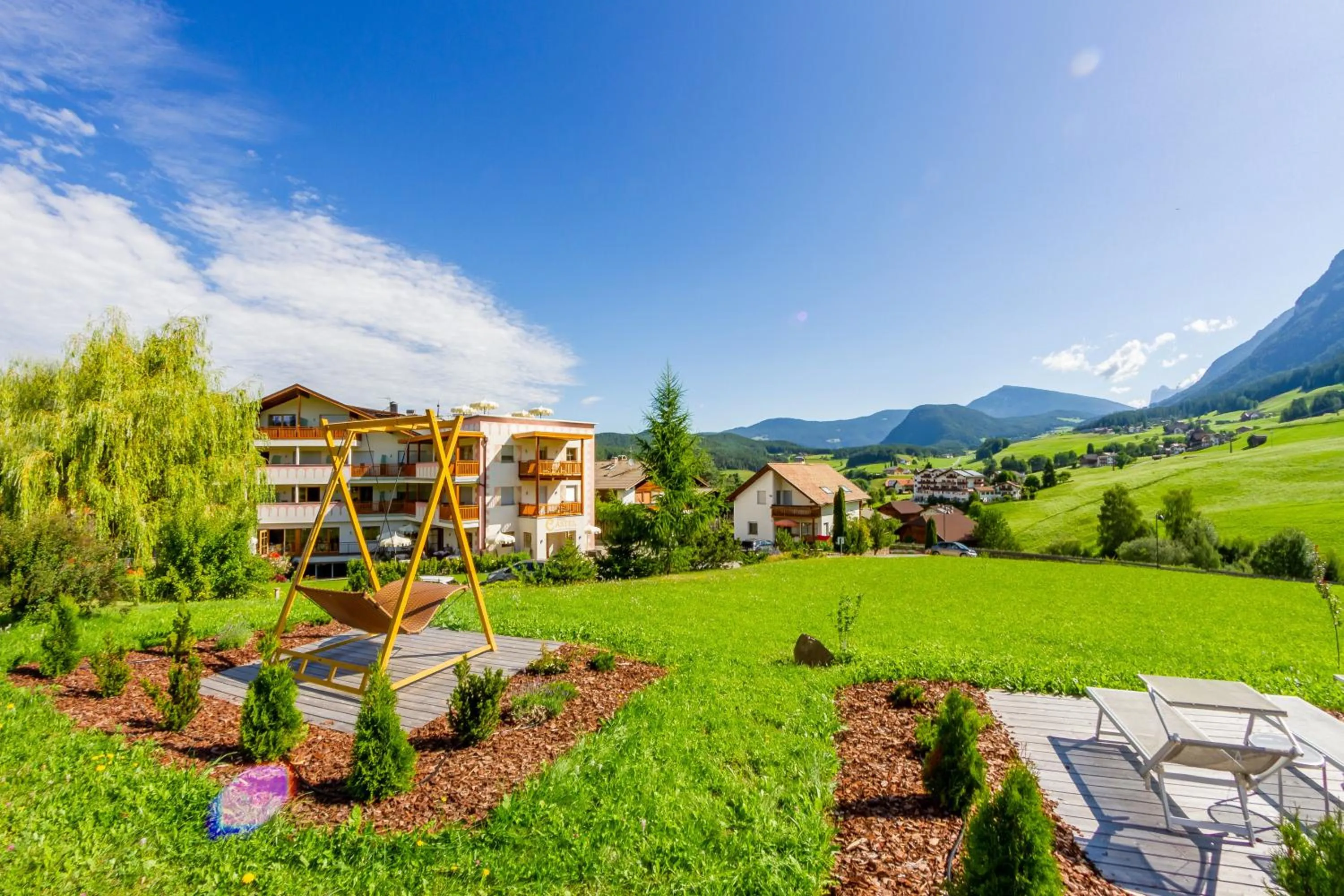 Facade/entrance in Hotel Castel Oswald von Wolkenstein