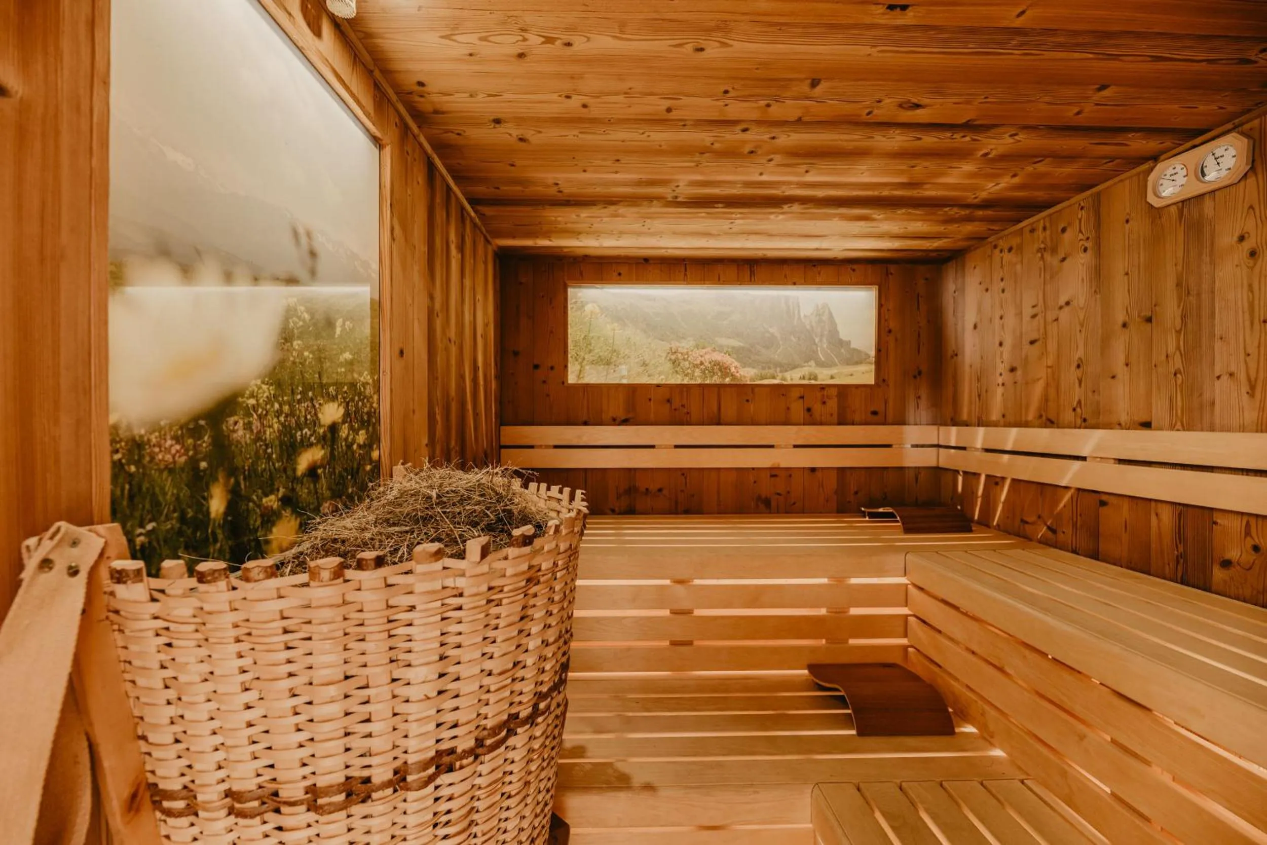 Sauna in Hotel Castel Oswald von Wolkenstein