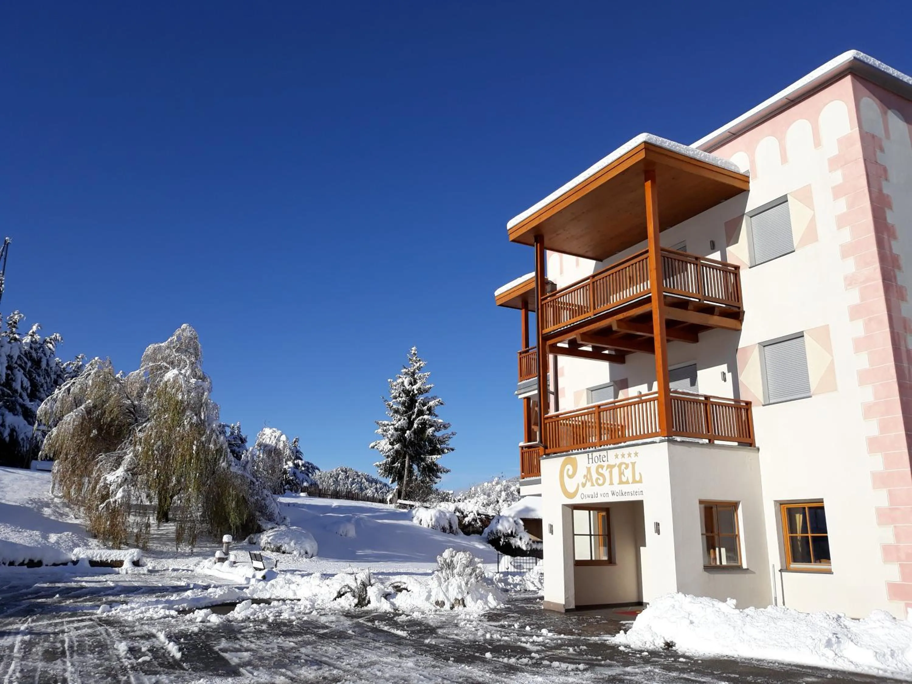 Property building in Hotel Castel Oswald von Wolkenstein