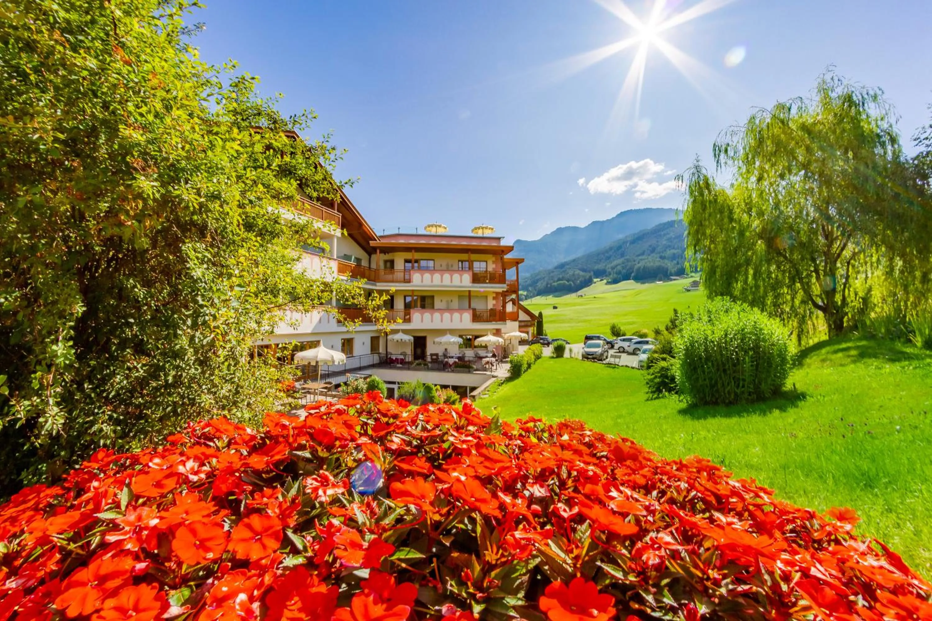 Property building in Hotel Castel Oswald von Wolkenstein