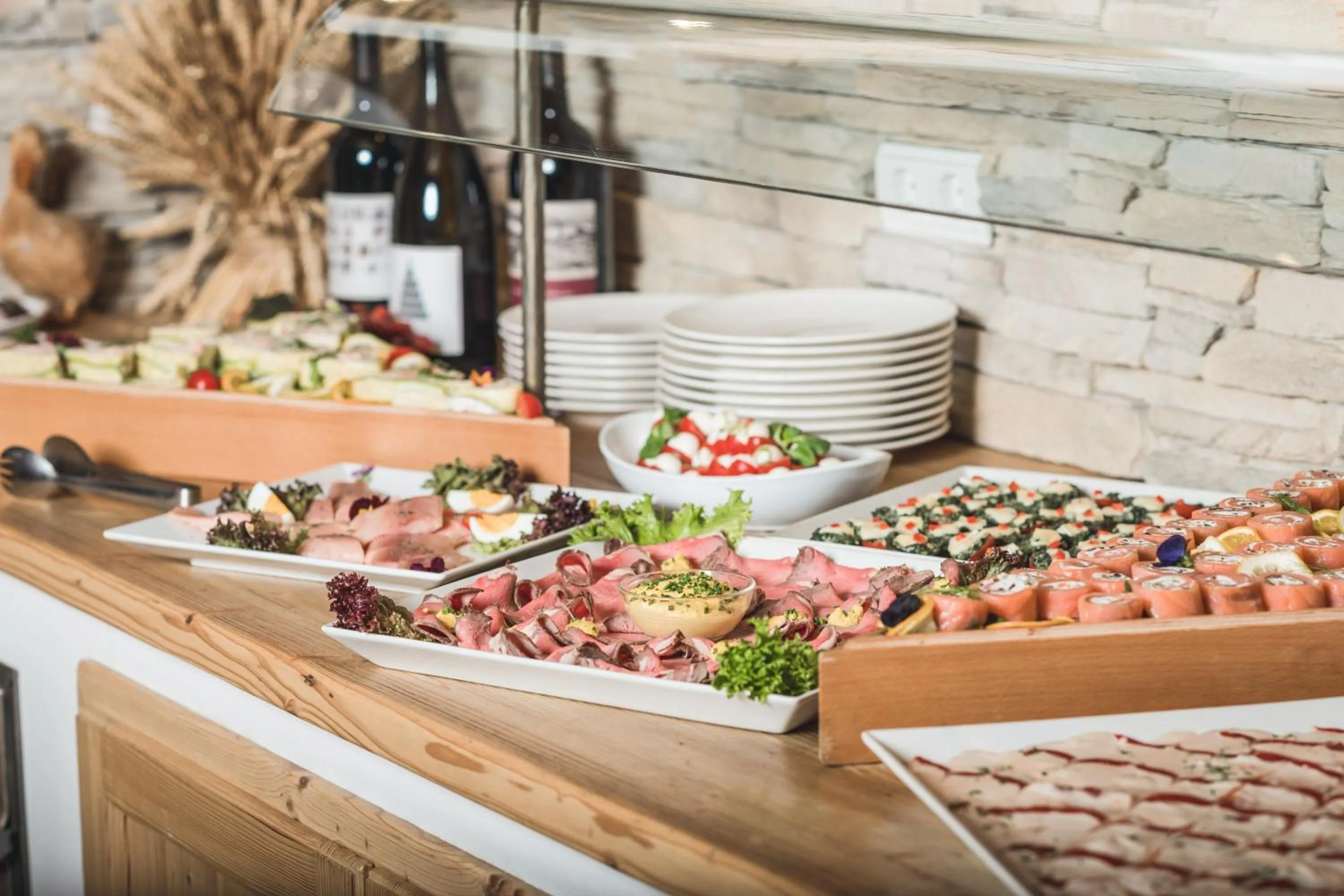 Food close-up in Hotel Castel Oswald von Wolkenstein