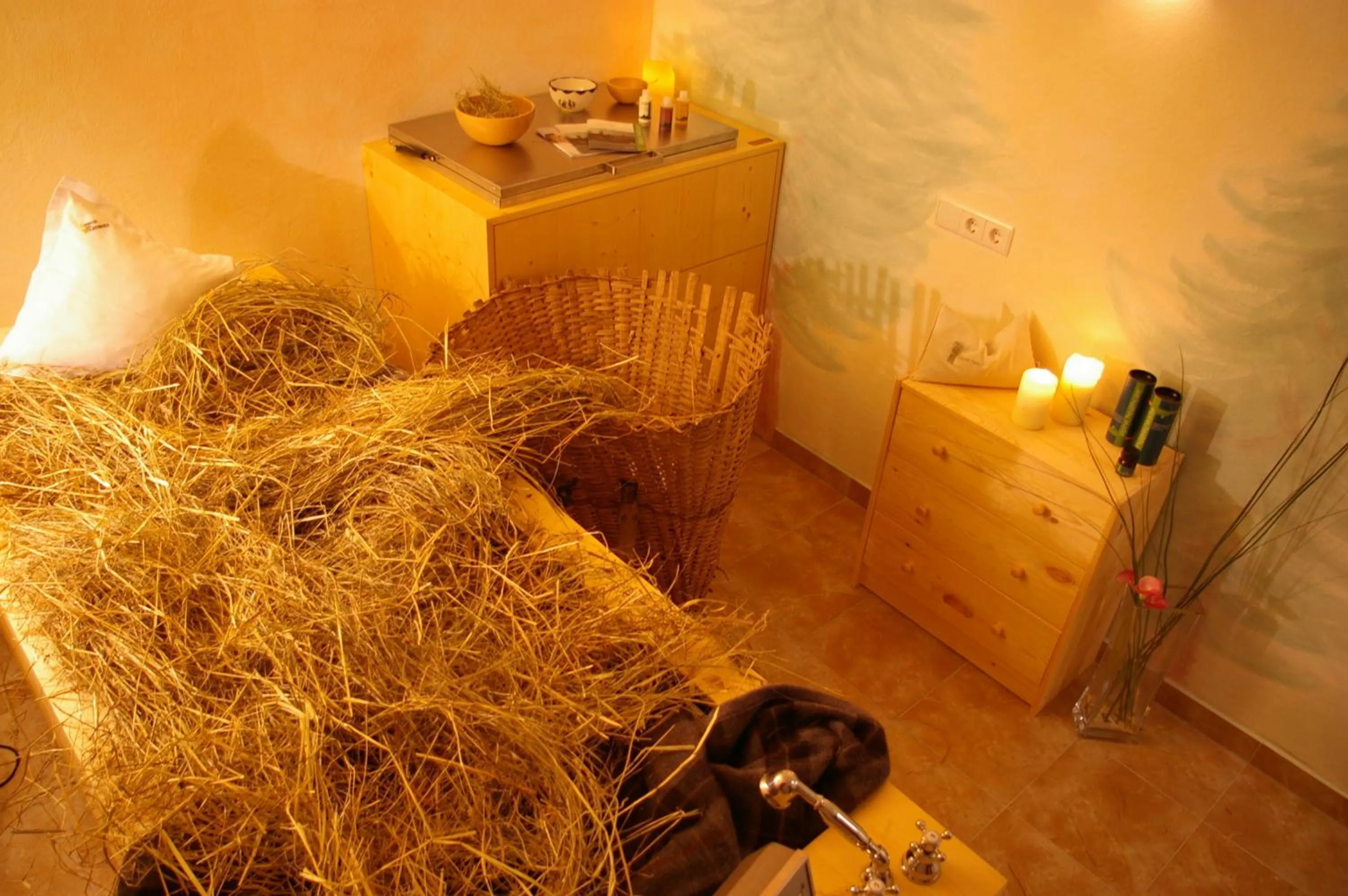 Spa and wellness centre/facilities in Hotel Castel Oswald von Wolkenstein