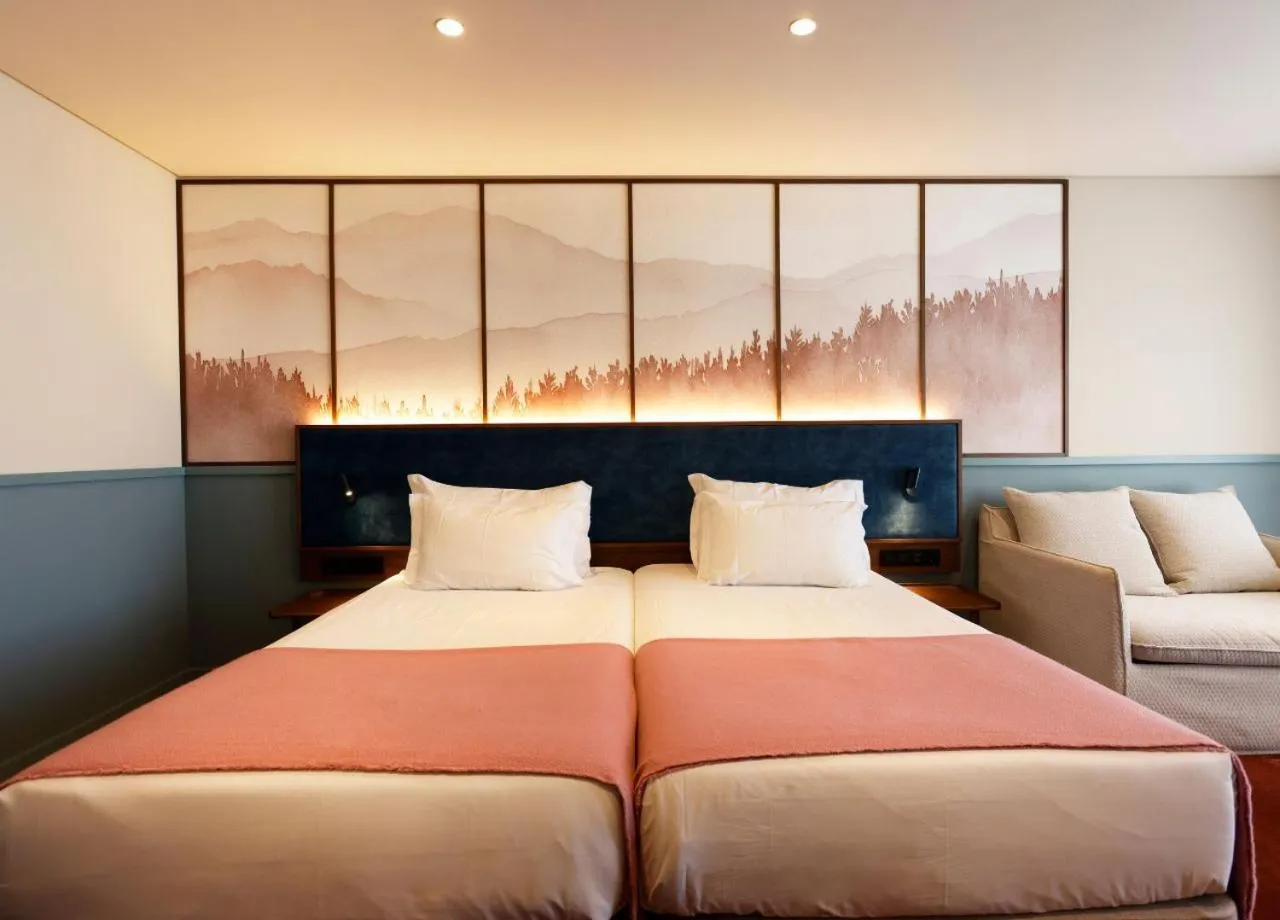 Bed in Montebelo Viseu Congress Hotel & Spa