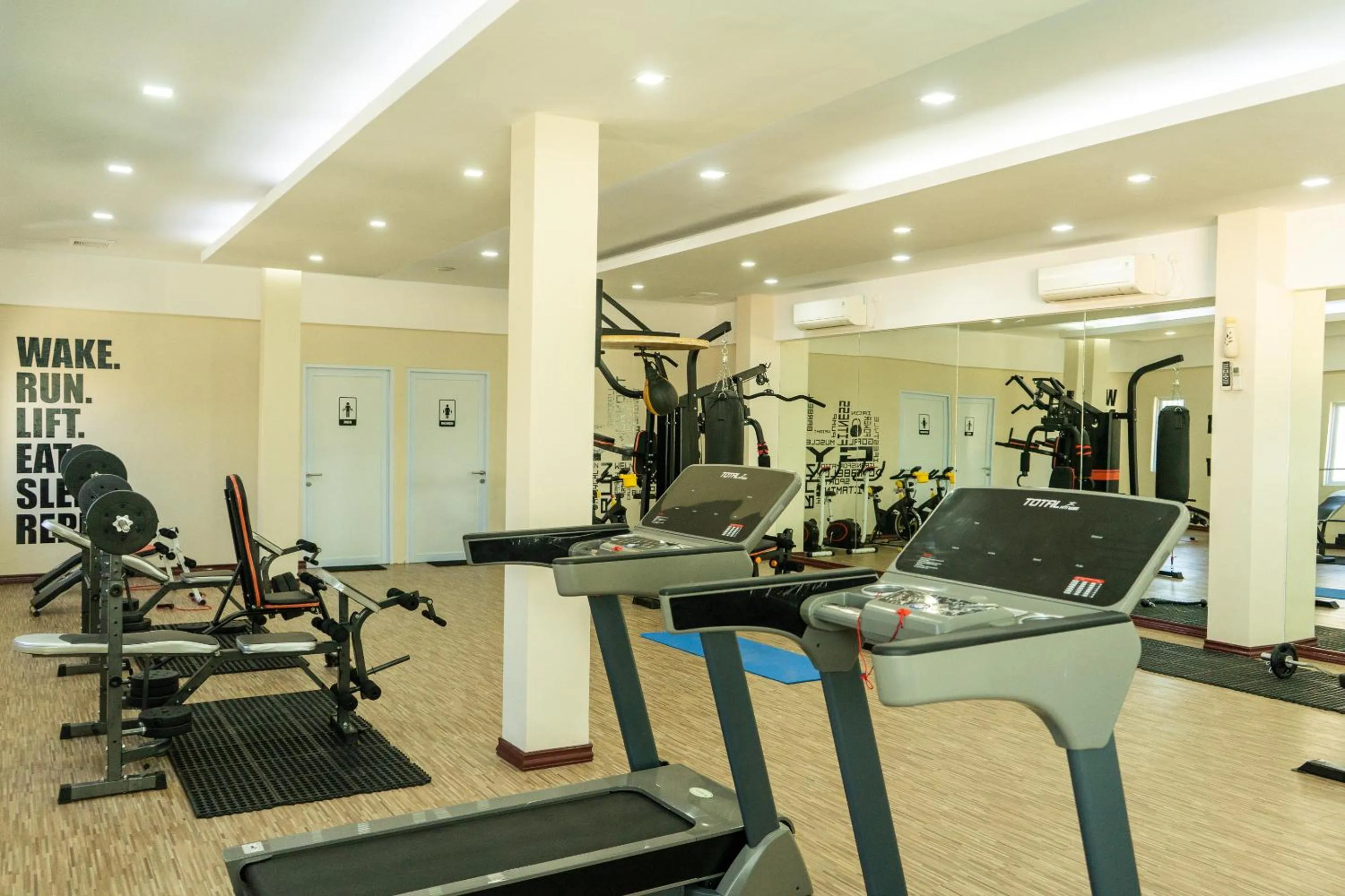 Fitness centre/facilities in Hokkie Hotel Punggur Batam