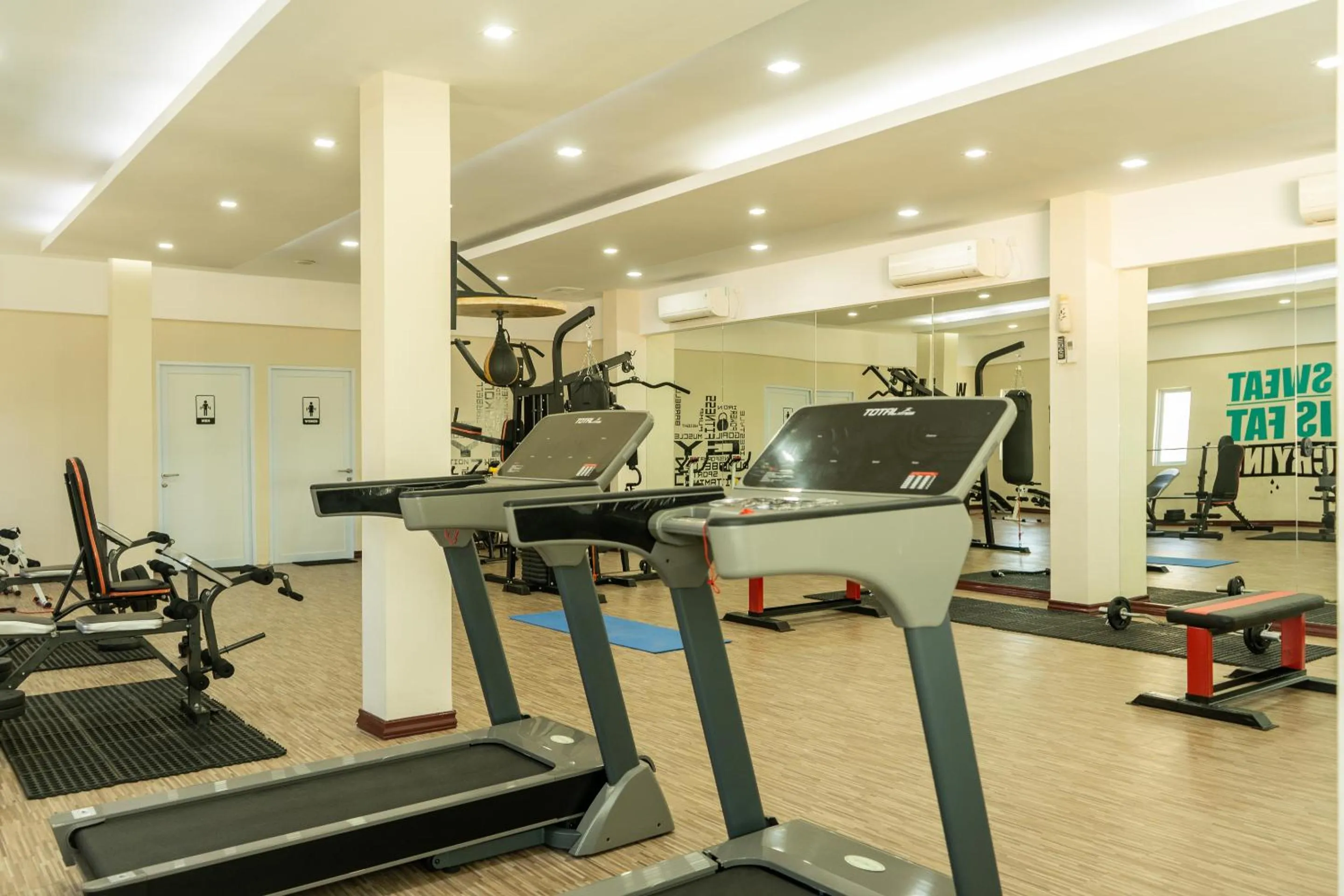 Fitness centre/facilities in Hokkie Hotel Punggur Batam
