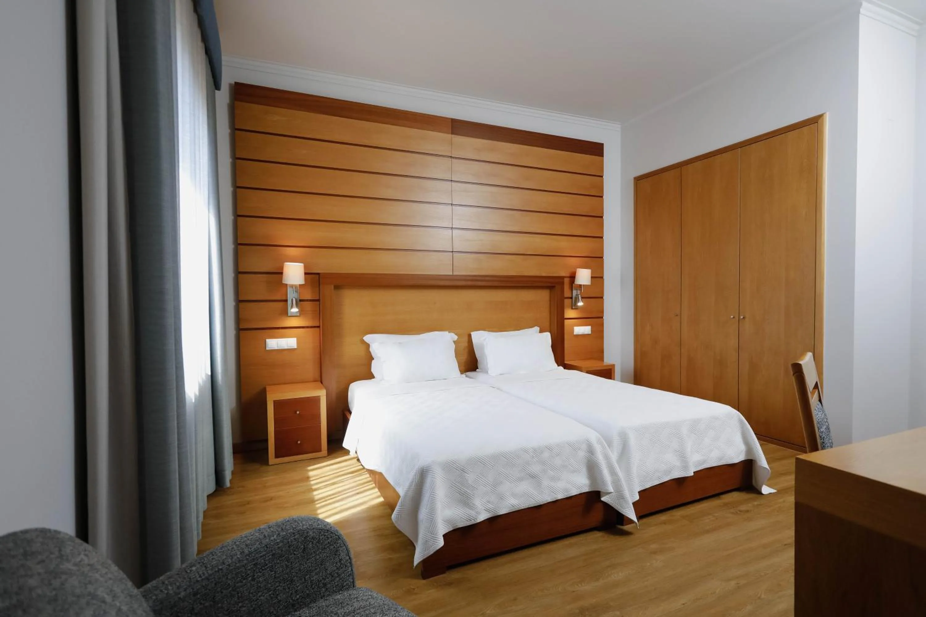 Bed in Montebelo Palácio dos Melos Viseu Historic Hotel