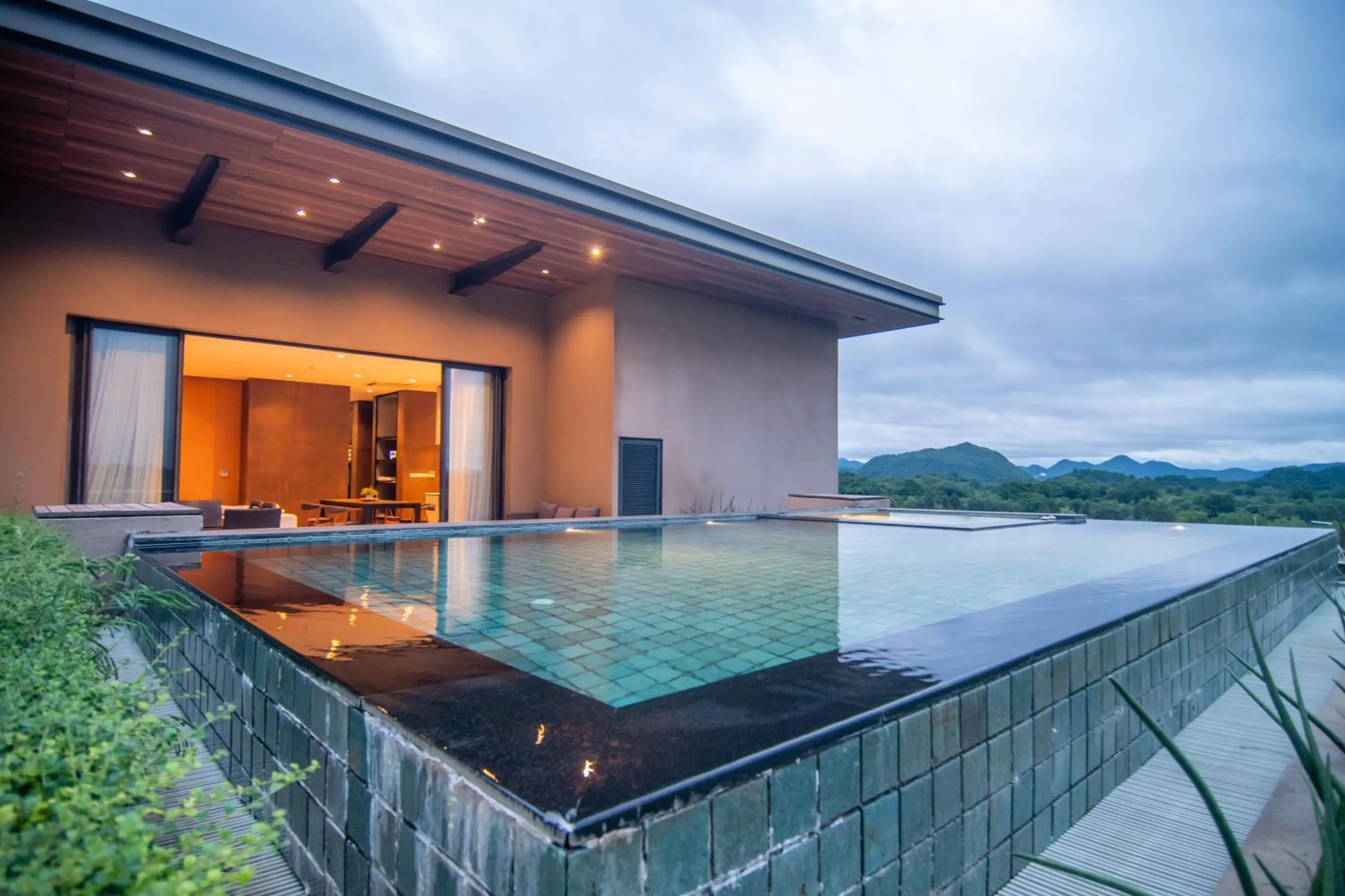 Swimming pool in Khaoyai Luxury Pool Penthouse at ATTA