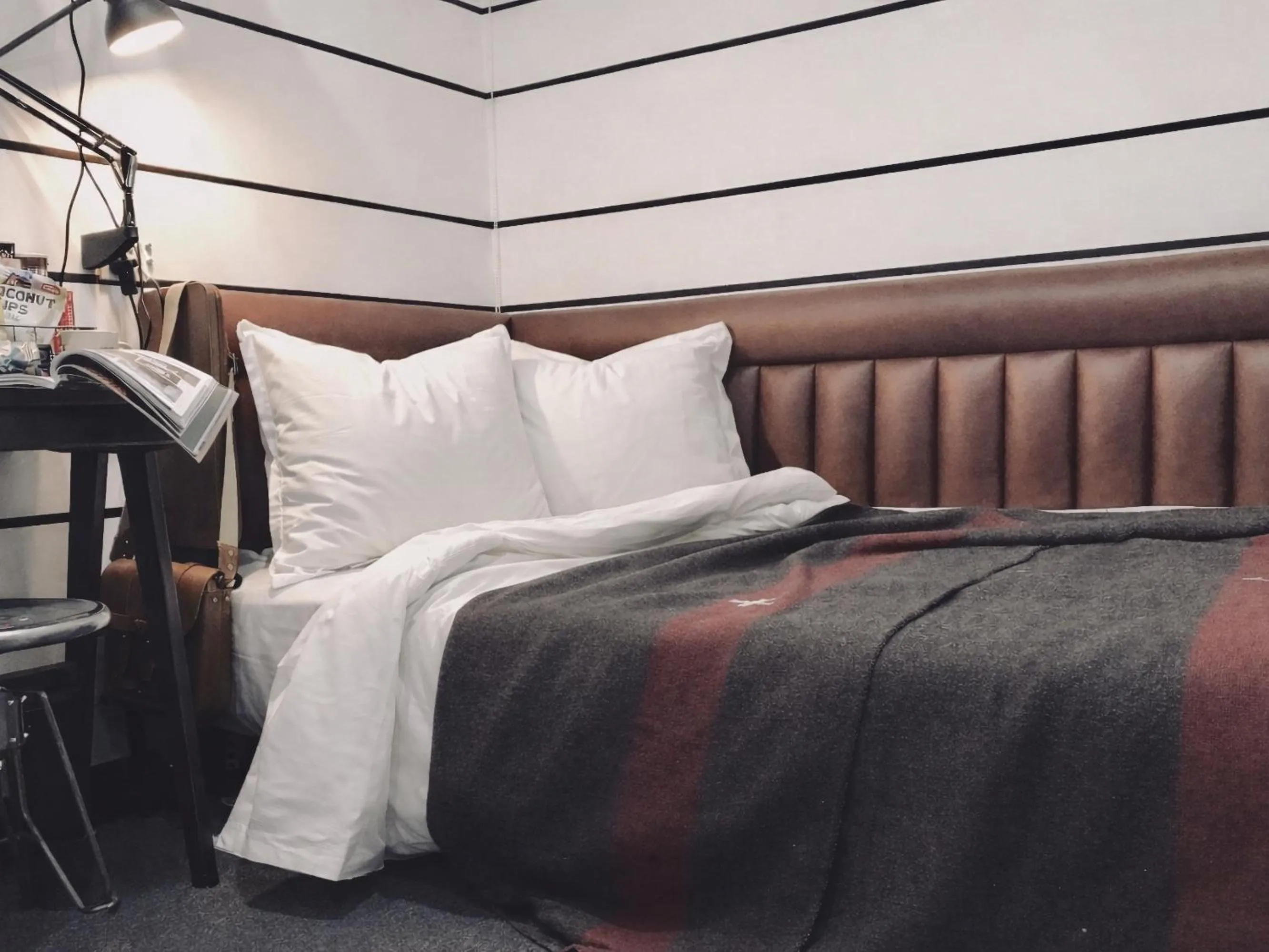 Bed in URSIDE Hotel Shanghai The Bund