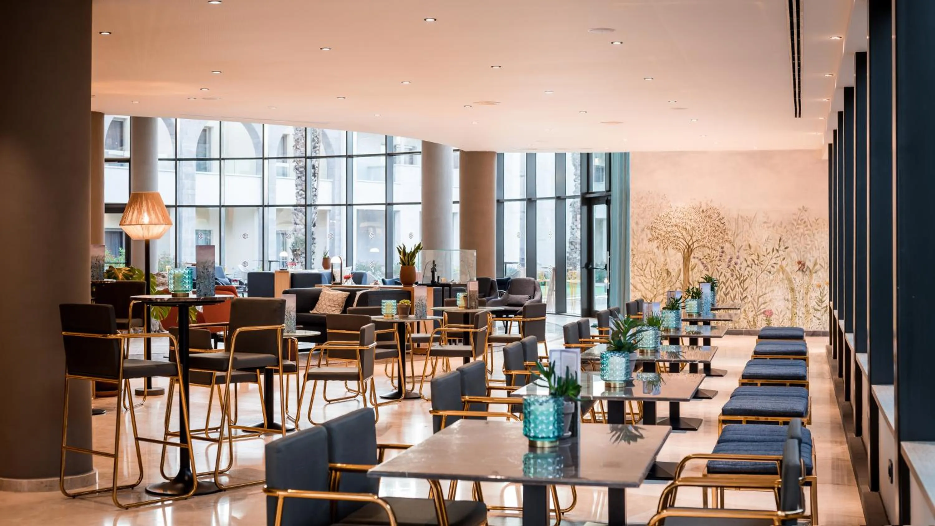 Lounge or bar in Magdala Hotel