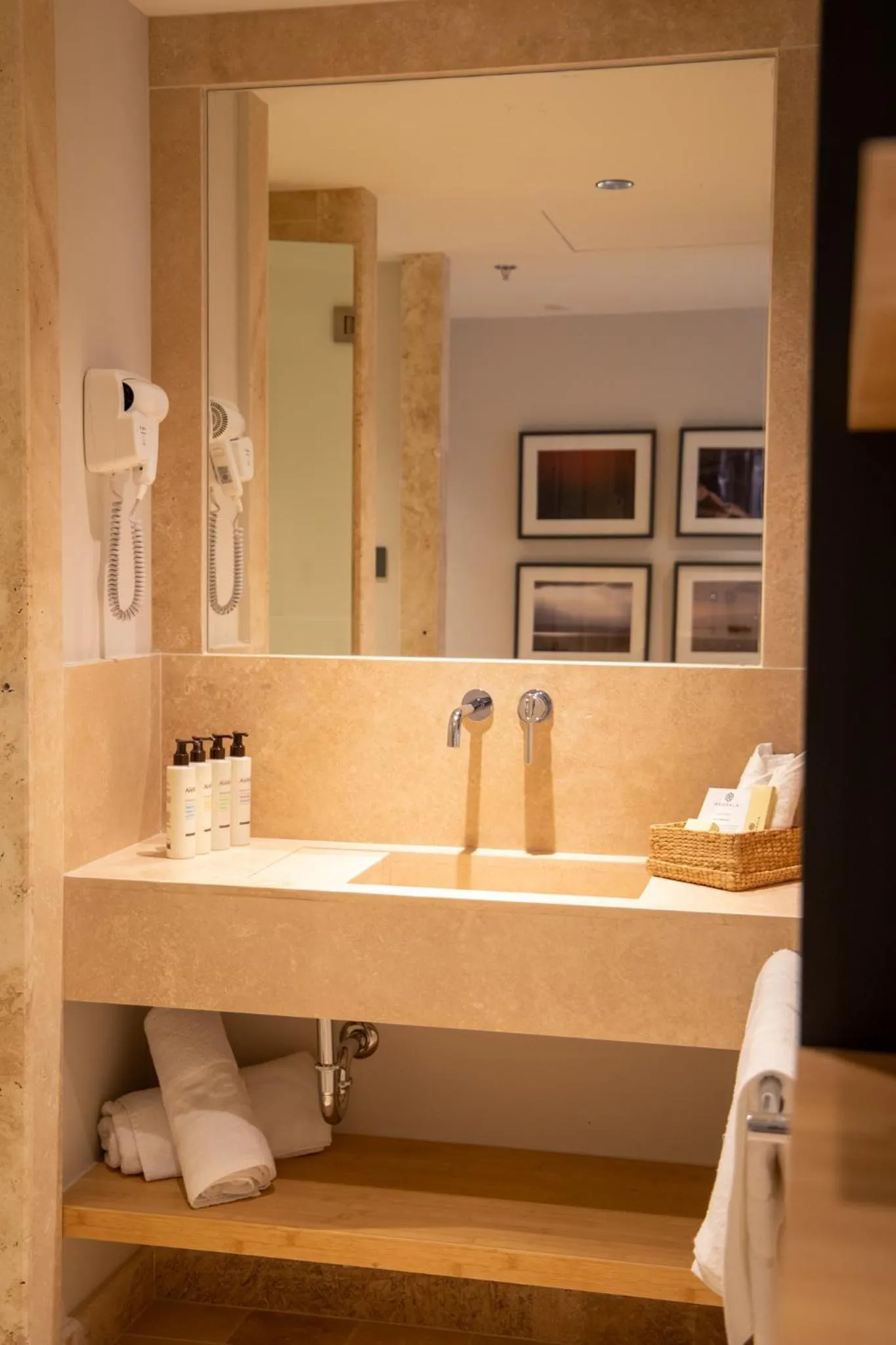 Bathroom in Magdala Hotel