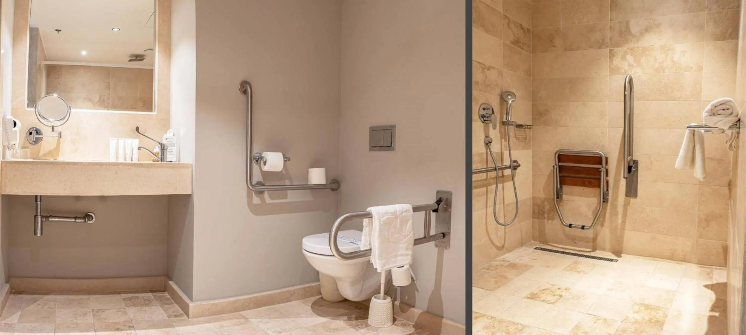 Bathroom in Magdala Hotel