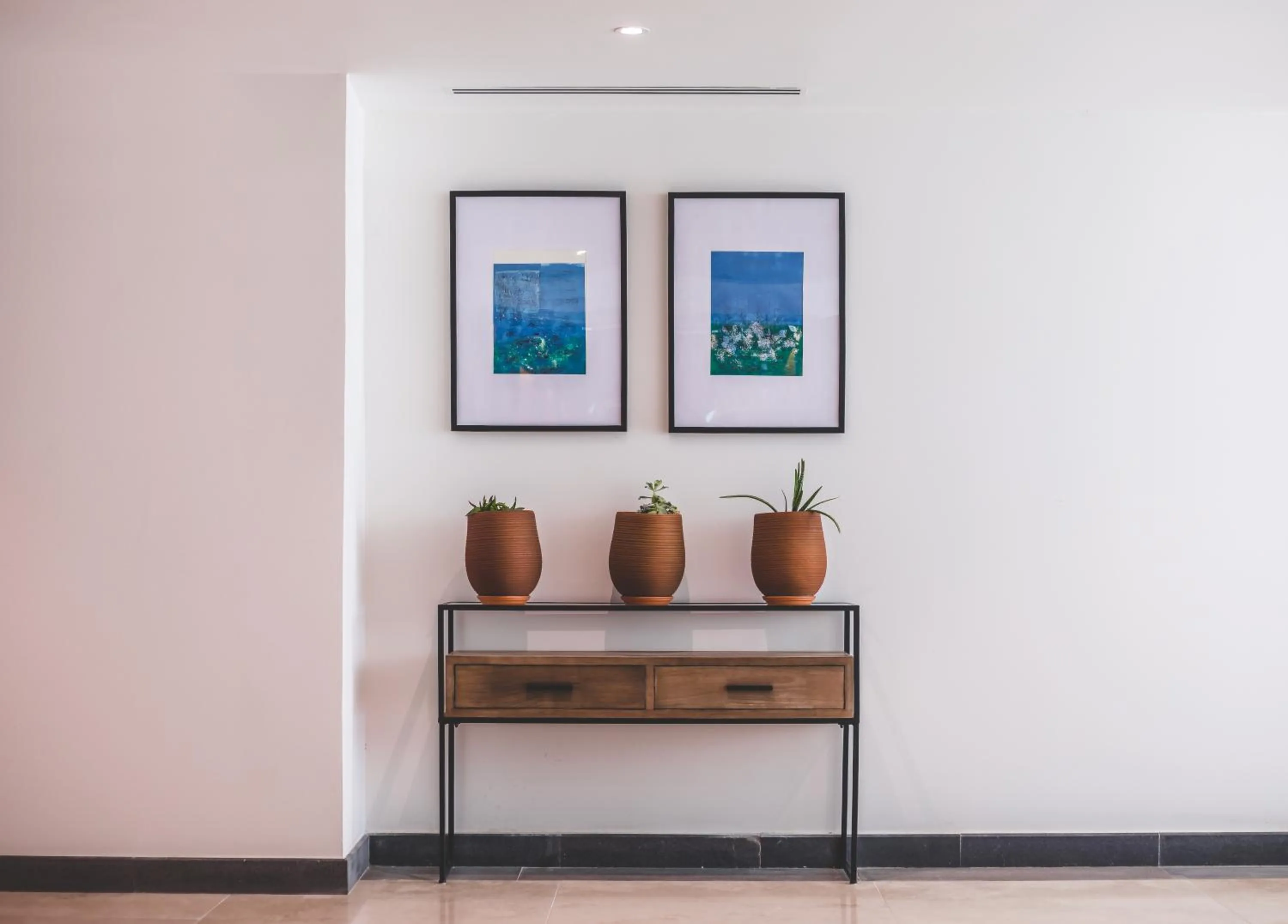 Decorative detail in Magdala Hotel