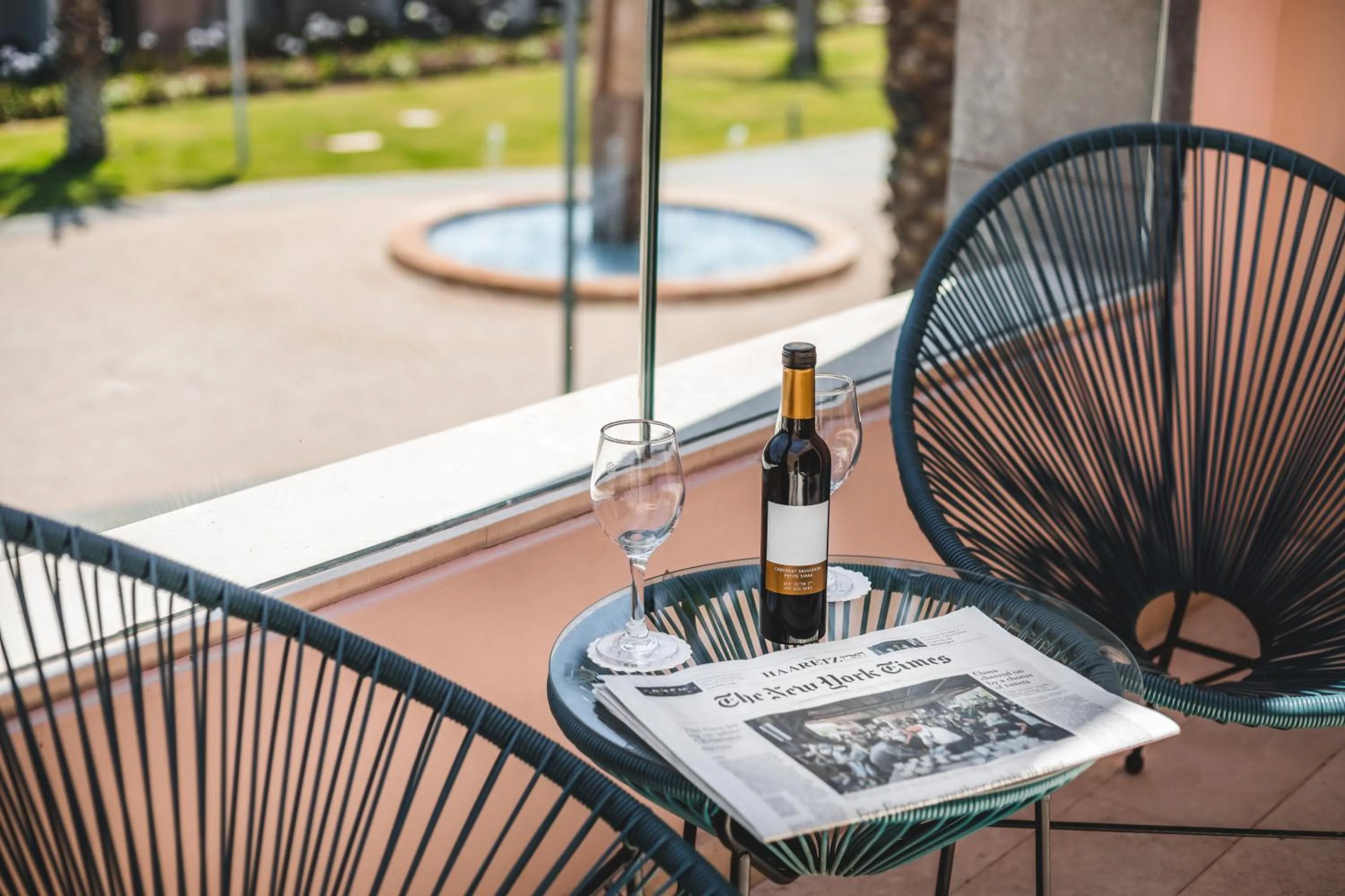 View (from property/room) in Magdala Hotel