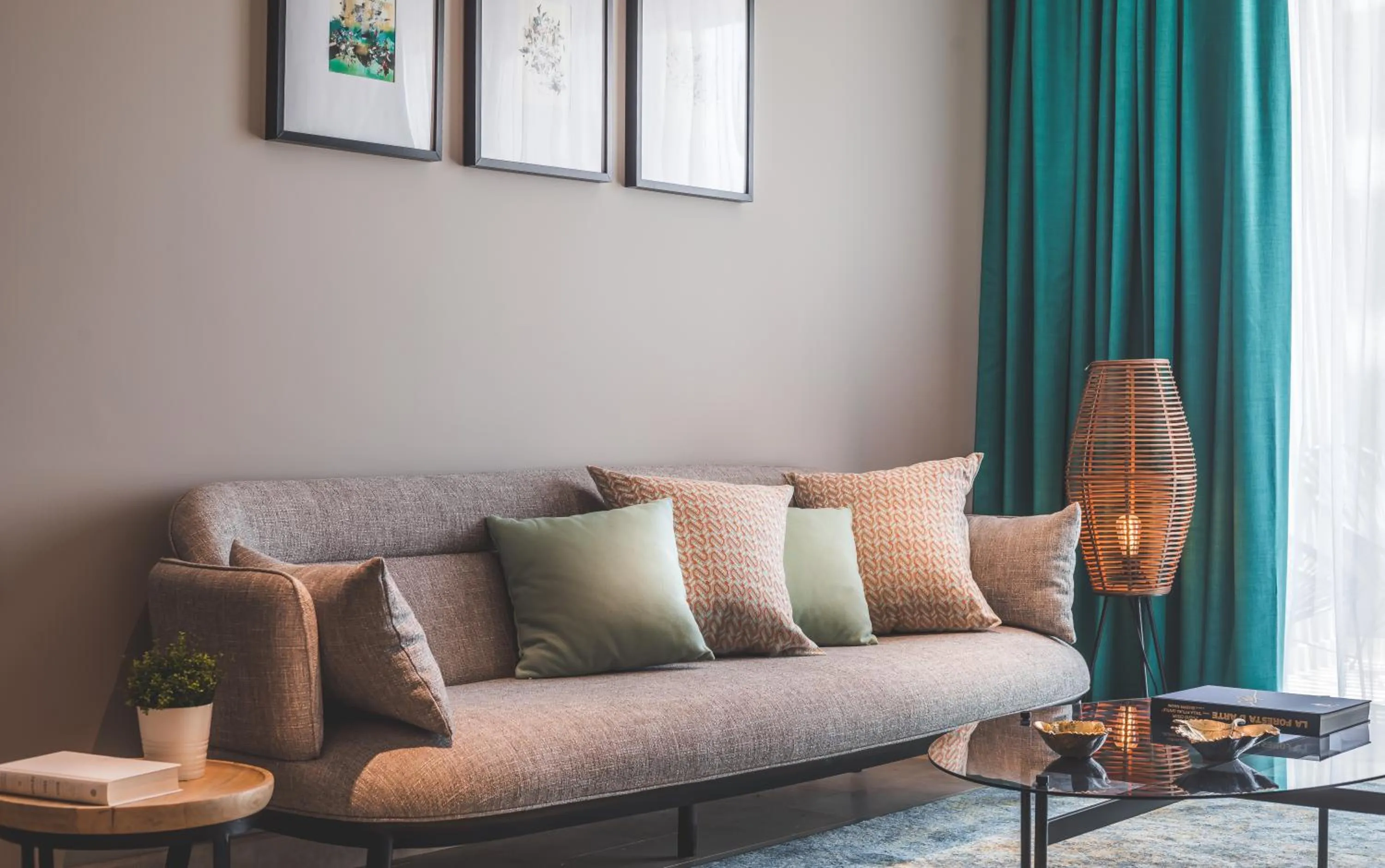 Living room in Magdala Hotel