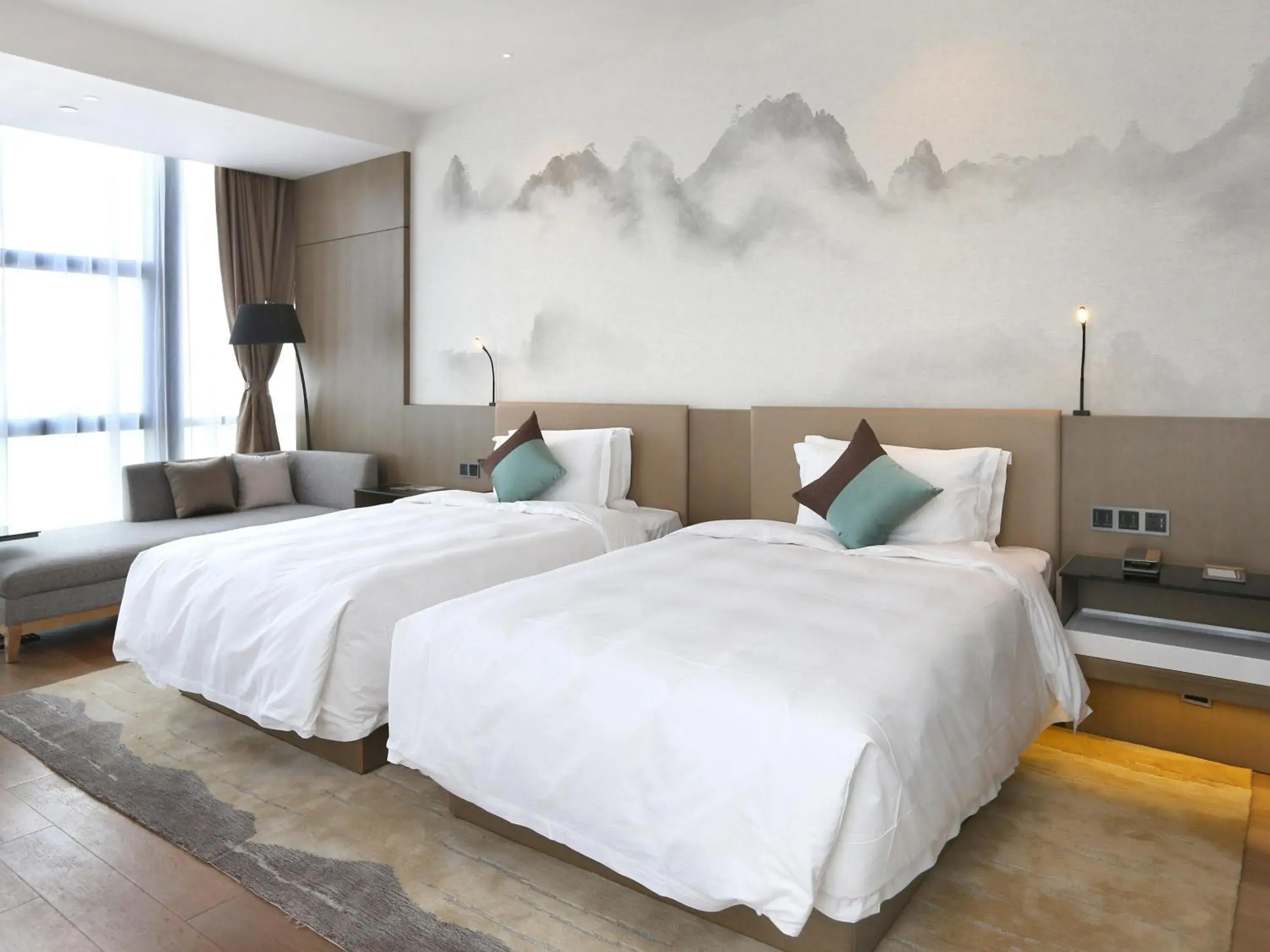 Standard Twin Room in Novotel Deqing Moganshan Standard Twin Room in Novotel Deqing Moganshan