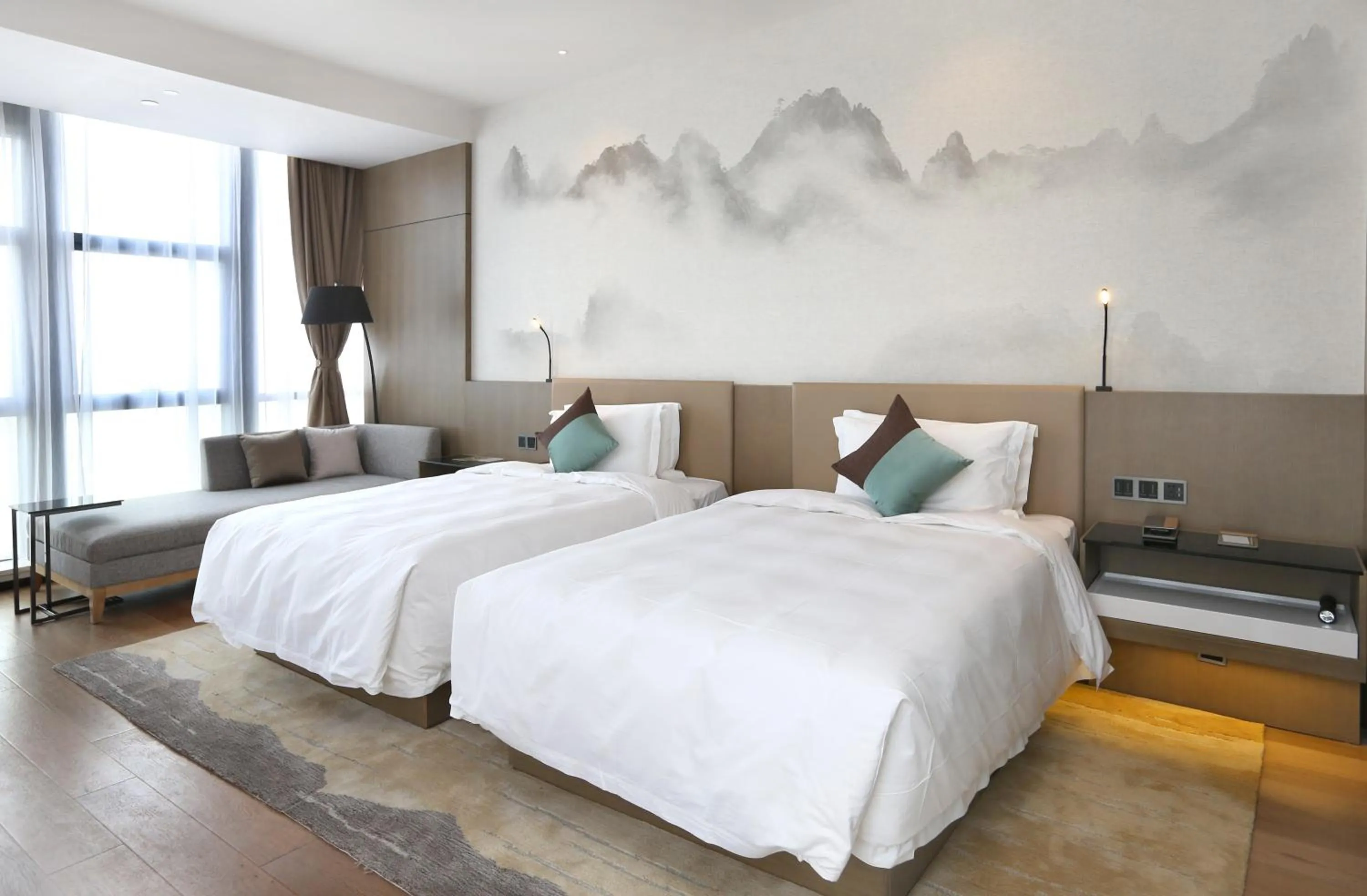 Bed in Novotel Deqing Moganshan