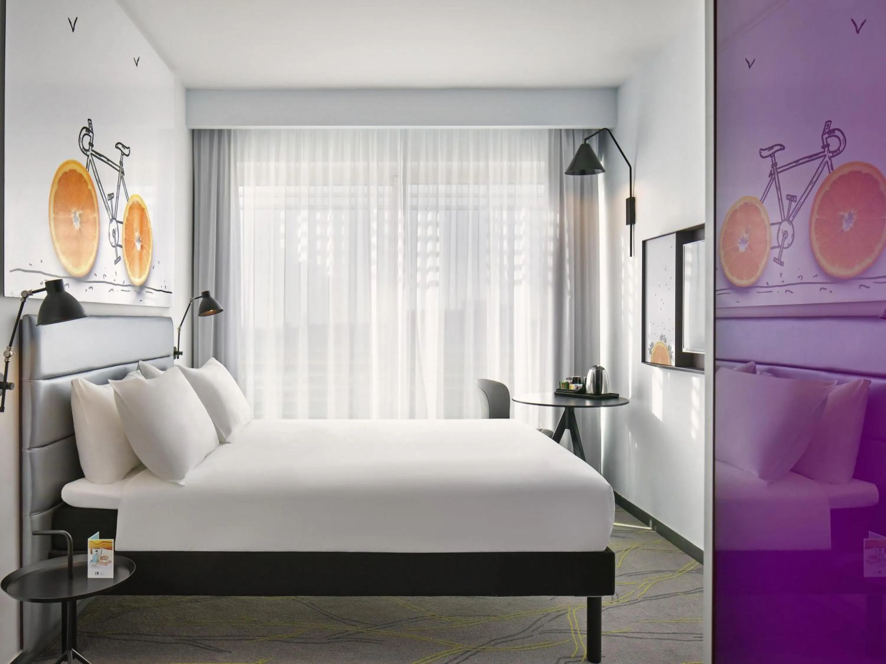 Bedroom, Bed in Ibis Styles Jerusalem City Center - An AccorHotels Brand