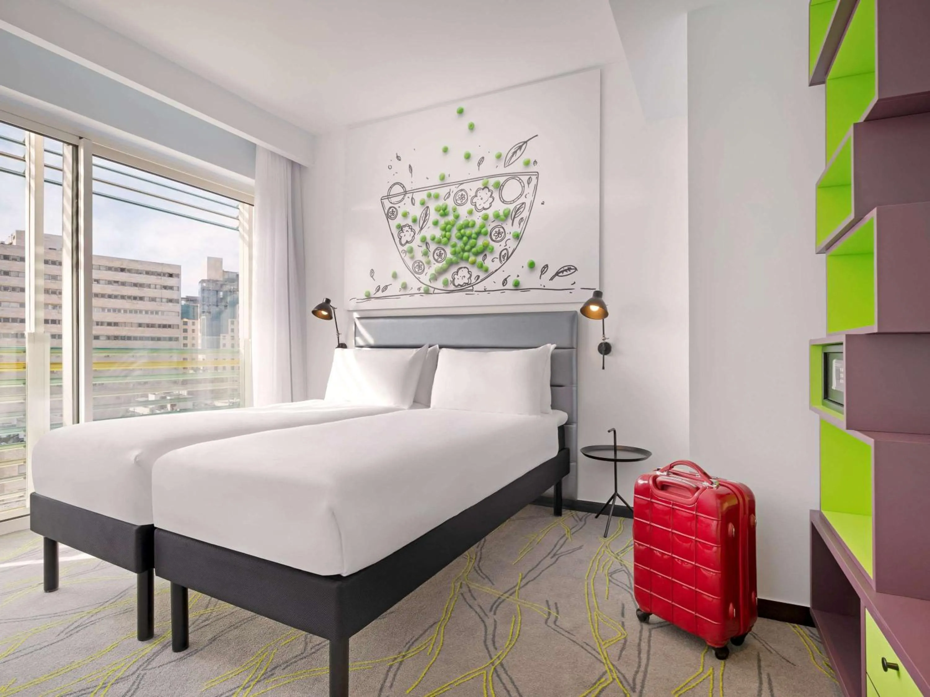 Photo of the whole room, Bed in Ibis Styles Jerusalem City Center - An AccorHotels Brand