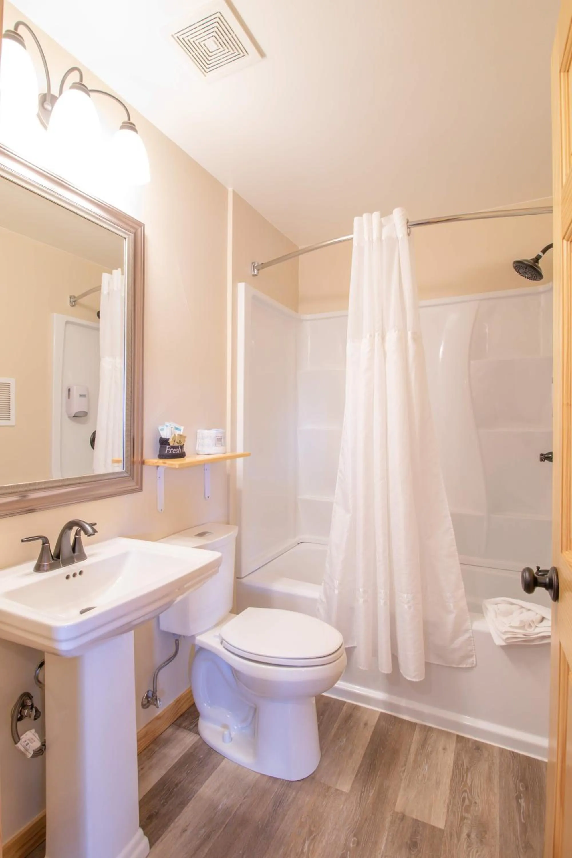 Bathroom in Coyote Mountain Lodge