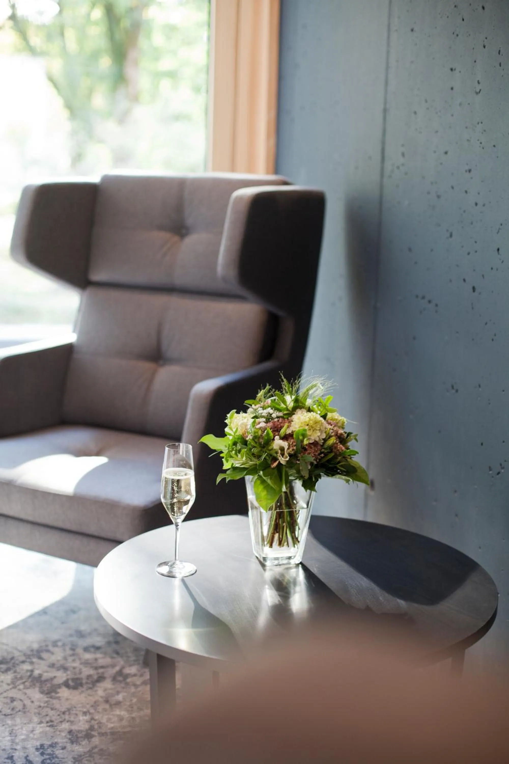 Lobby or reception in Schulhaus Hotel