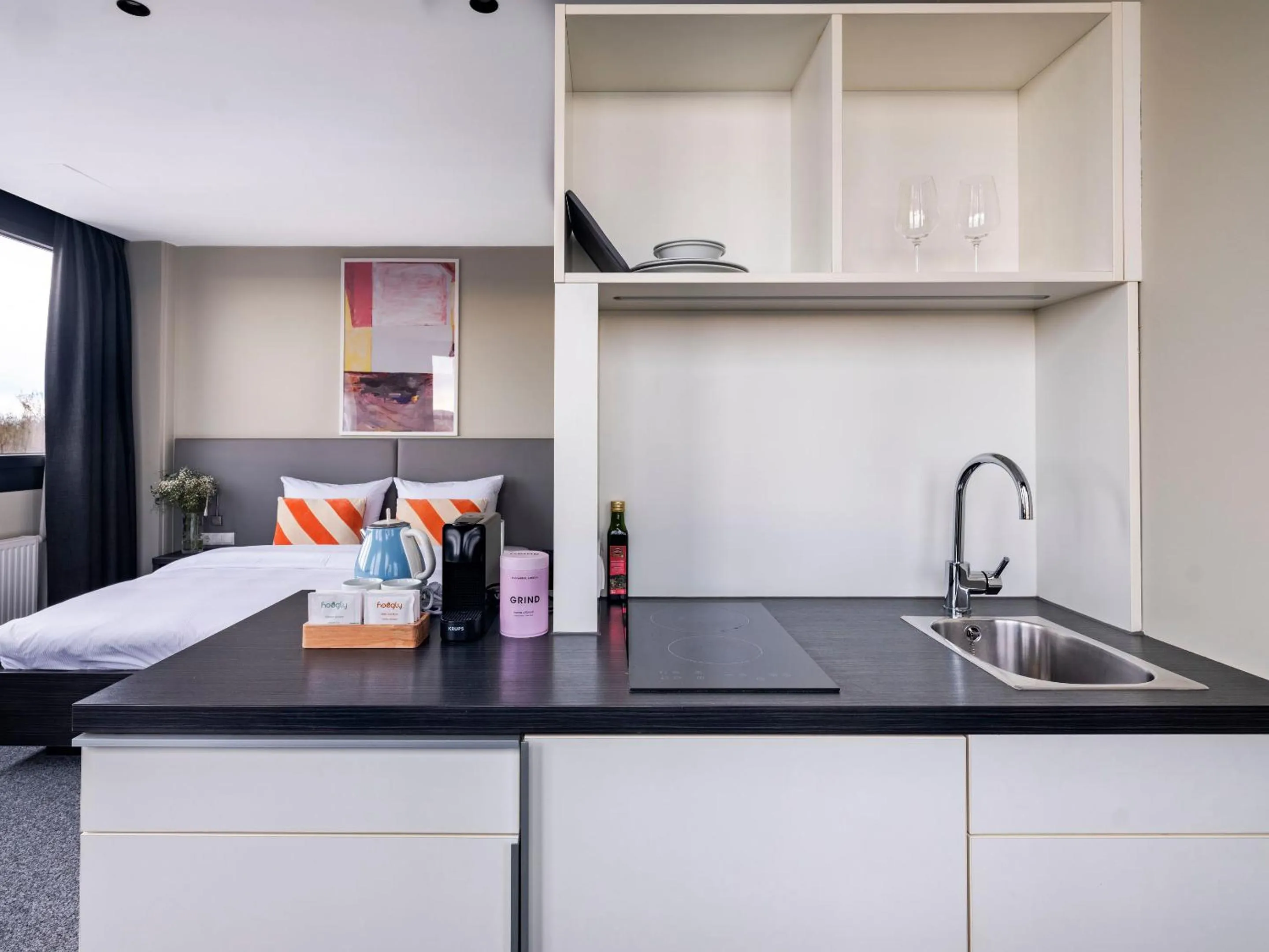 Kitchen or kitchenette in numa I Viktoria Apartments