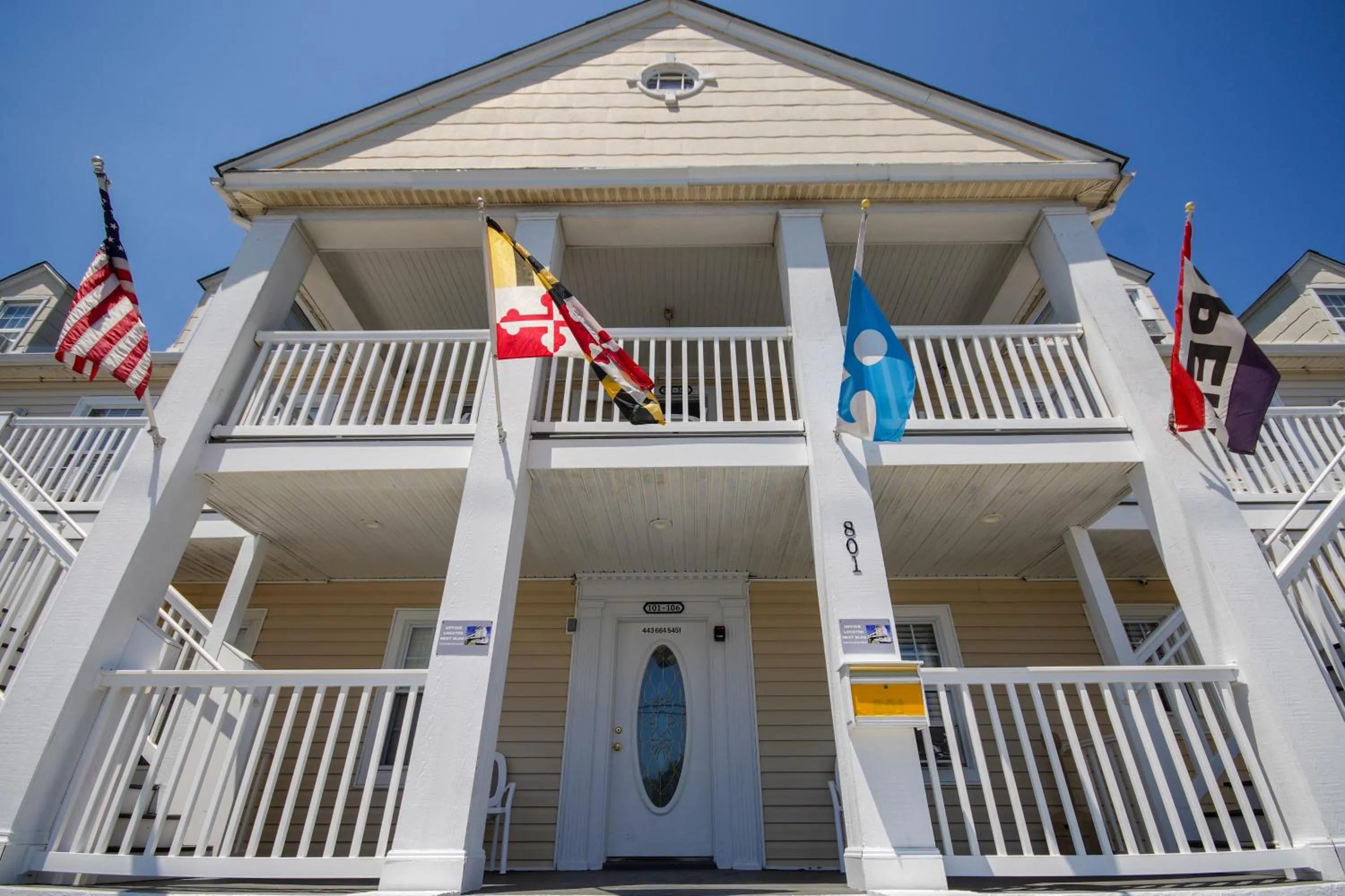 Property building in Ocean Lodge Hotel South