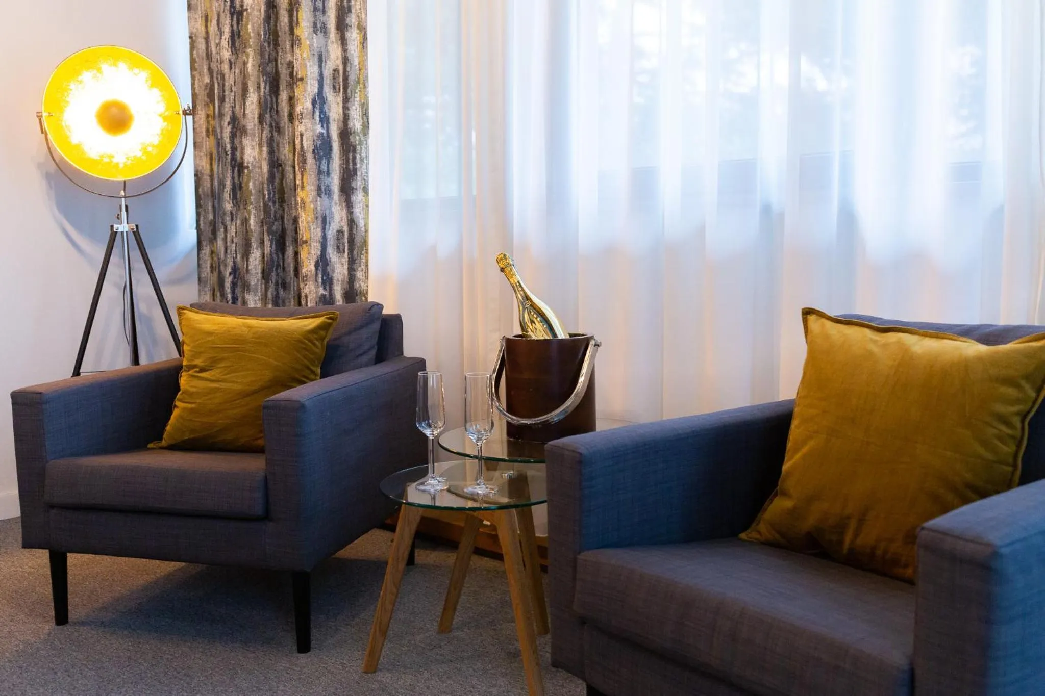 Seating area in KABAN BOUTIQUE HOTEL - 5Star Central Villa in Vatra Dornei