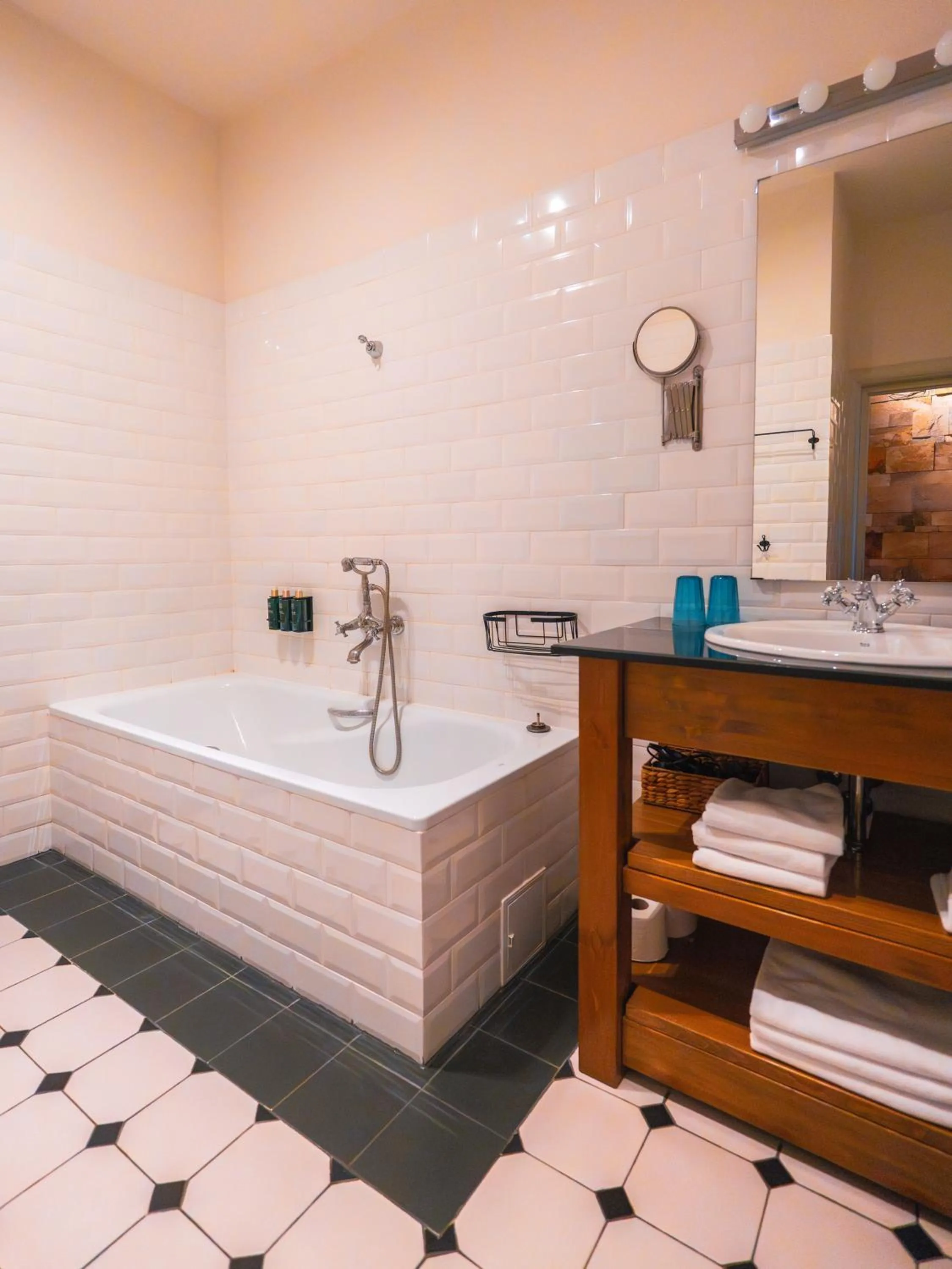 Bathroom in KABAN BOUTIQUE HOTEL - 5Star Central Villa in Vatra Dornei